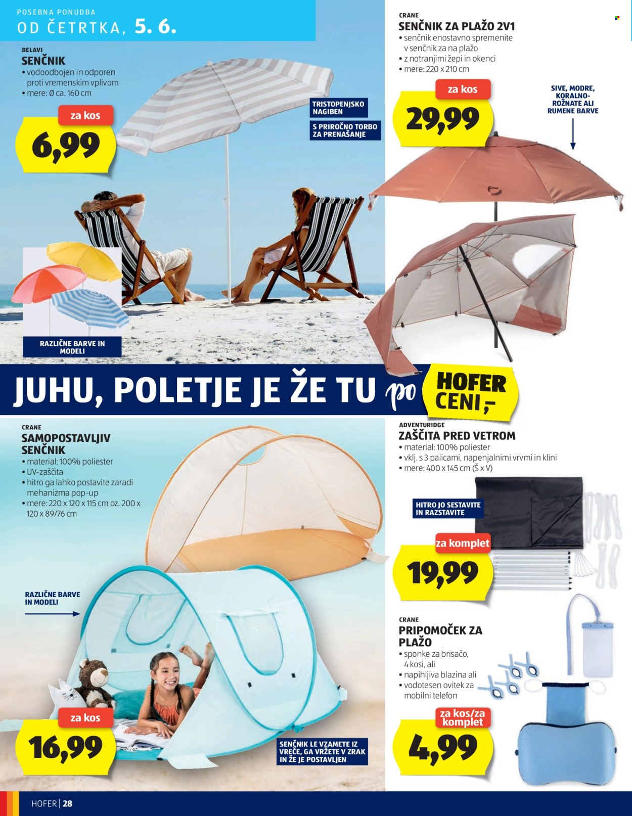 Hofer katalog - 29.5.2025 - 7.6.2025. Stran 28
