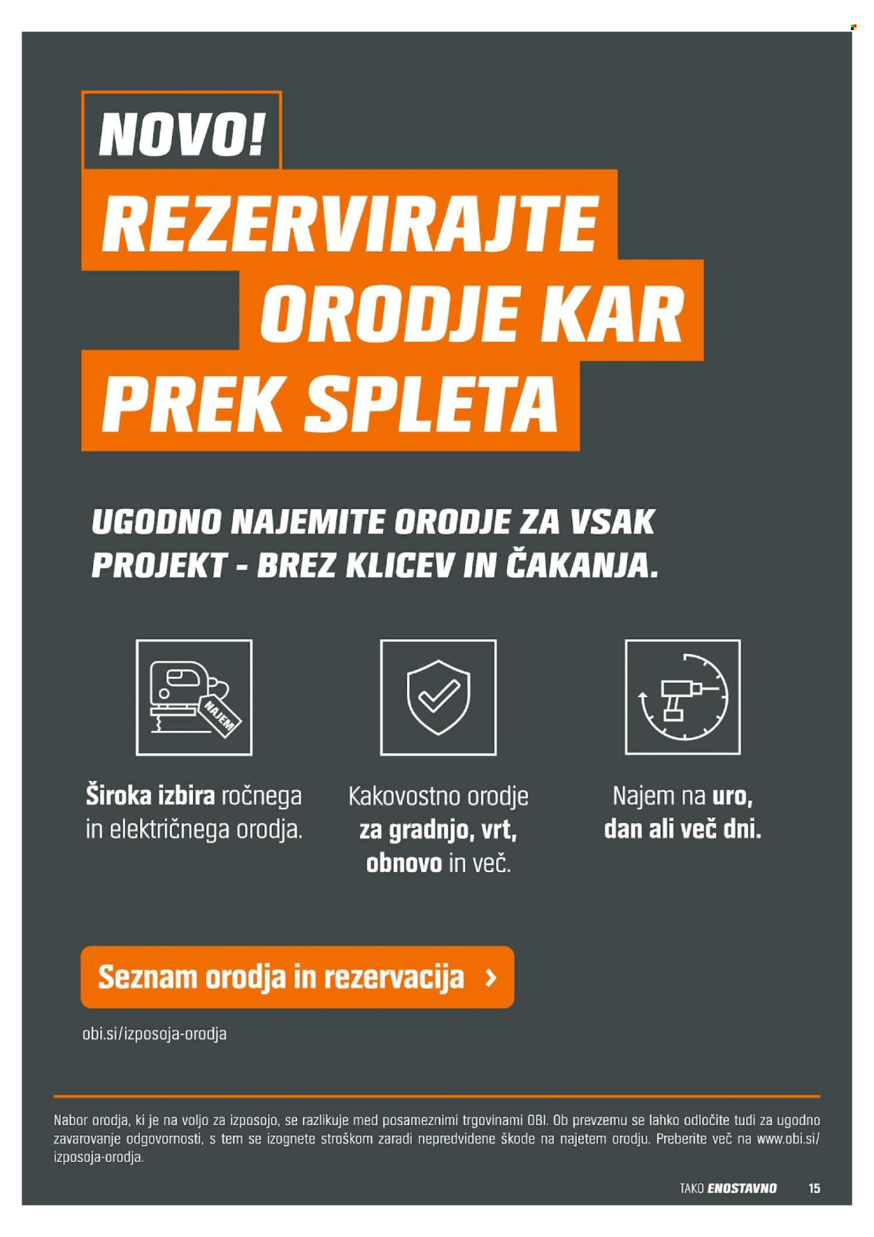 OBI katalog - 1.6.2025 - 30.6.2025. Stran 15