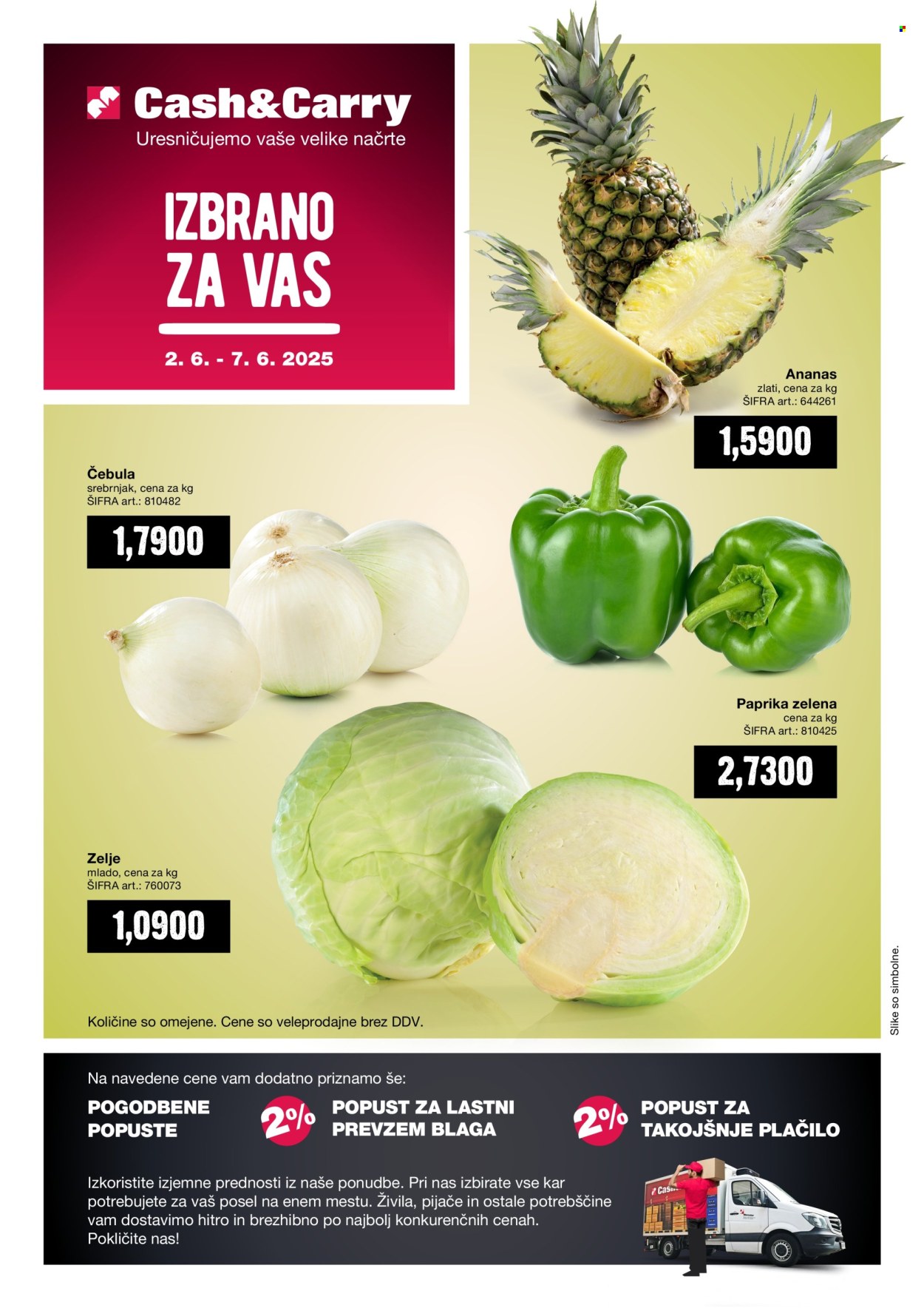 Mercator Cash & Carry katalog - 2.6.2025 - 7.6.2025. Stran 1