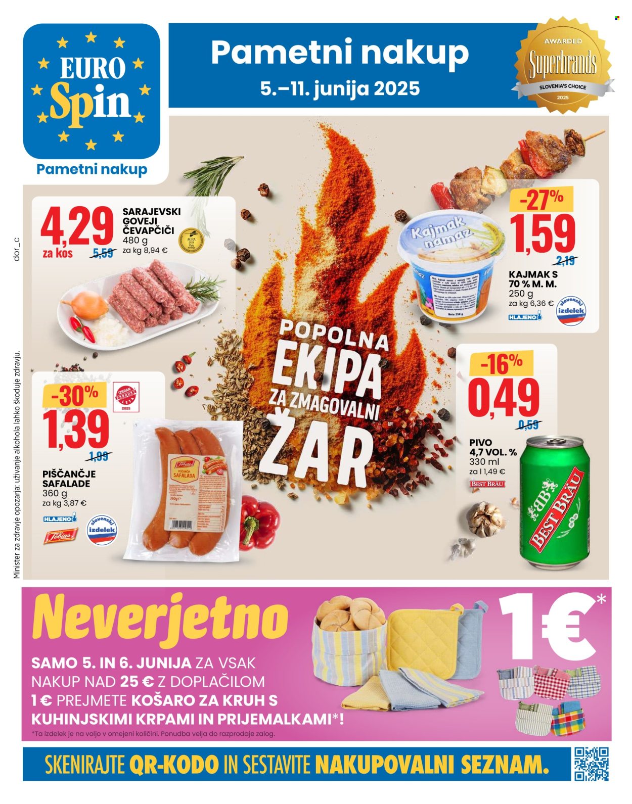 EuroSpin katalog - 5.6.2025 - 11.6.2025. Stran 1