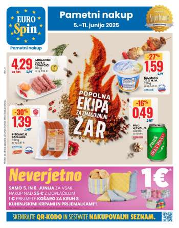 EuroSpin katalog - 5.6.2025 - 11.6.2025.