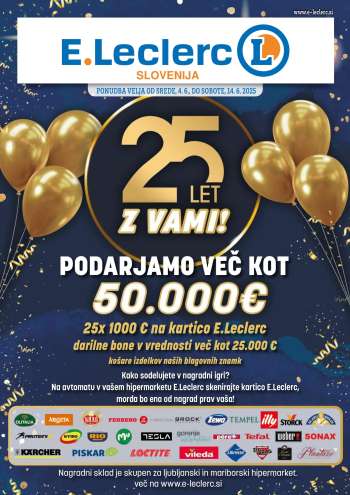 E.Leclerc katalog - 4.6.2025 - 14.6.2025.