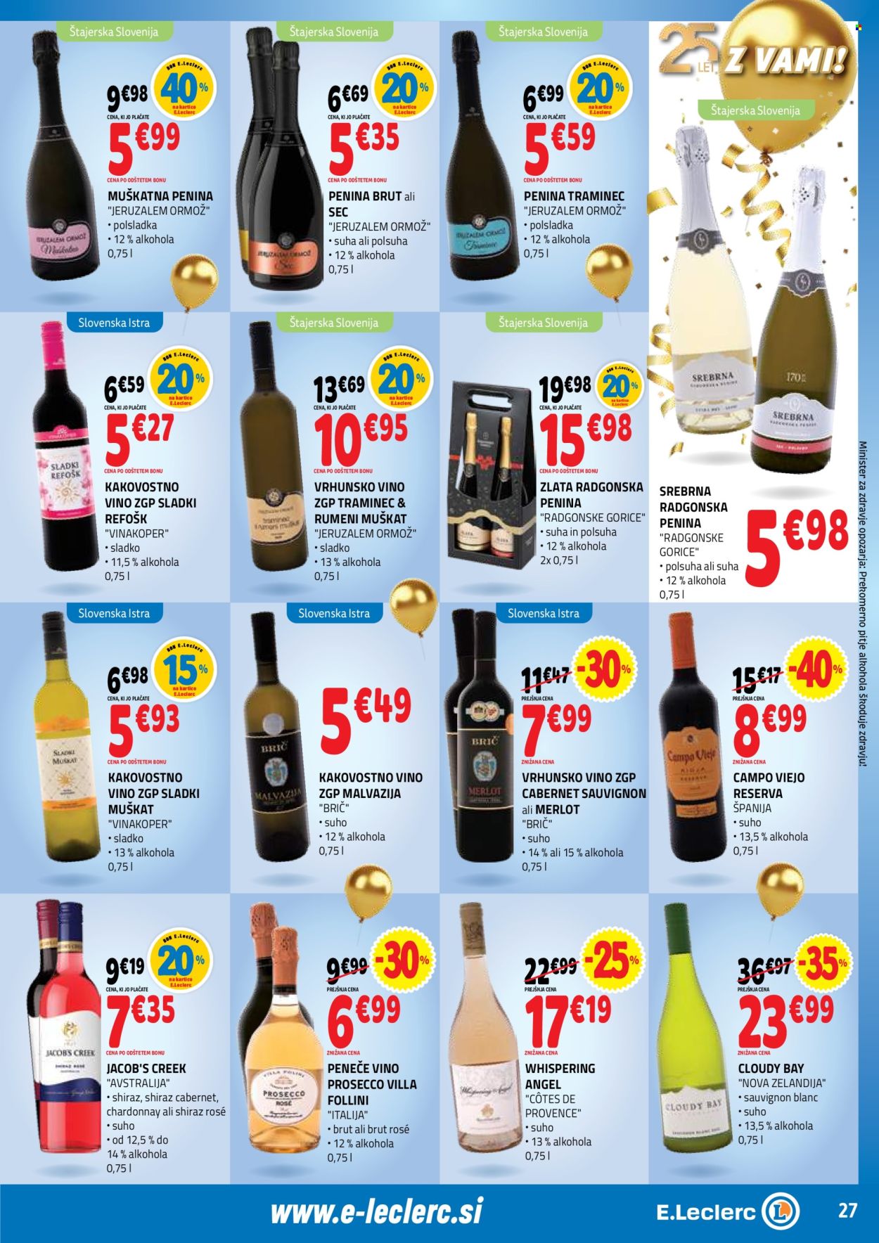 E.Leclerc katalog - 4.6.2025 - 14.6.2025. Stran 27