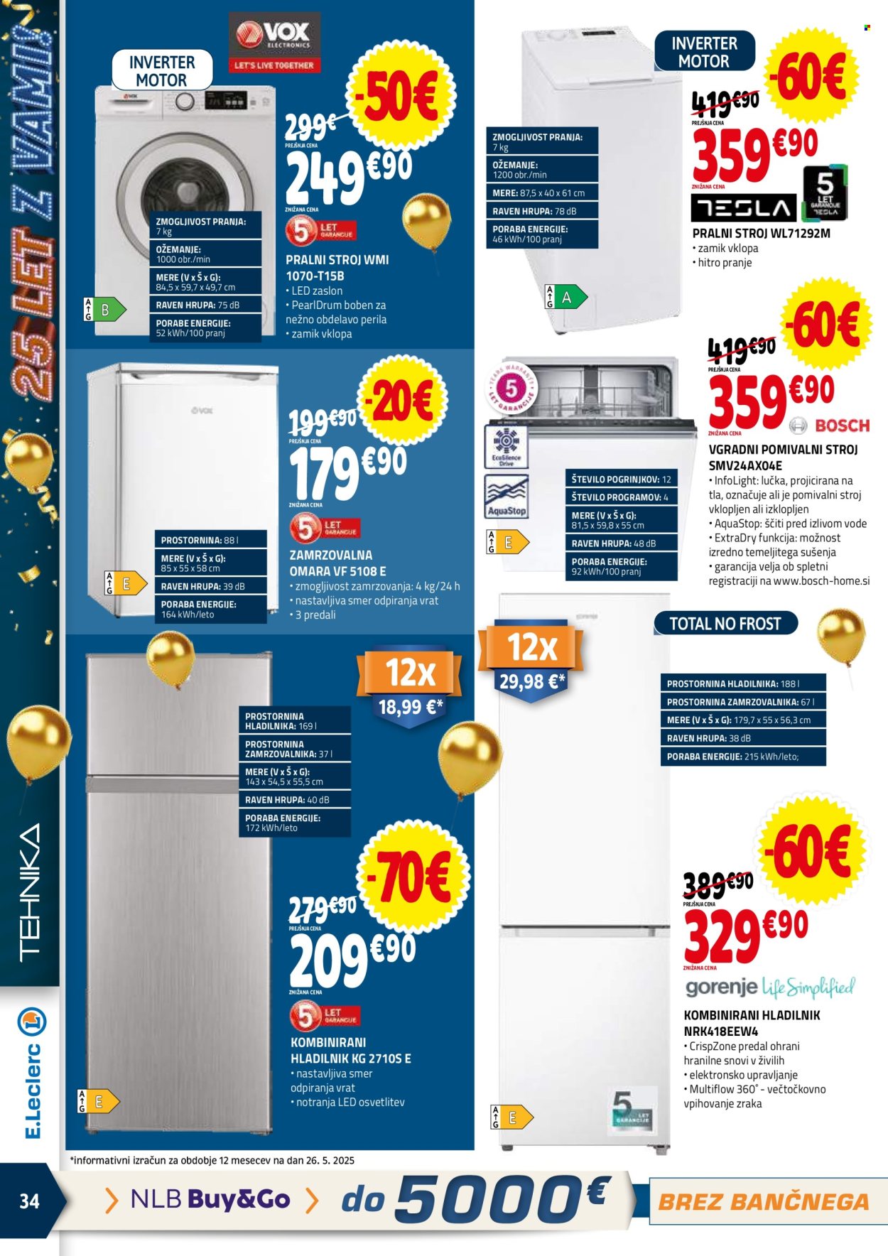 E.Leclerc katalog - 4.6.2025 - 14.6.2025. Stran 34