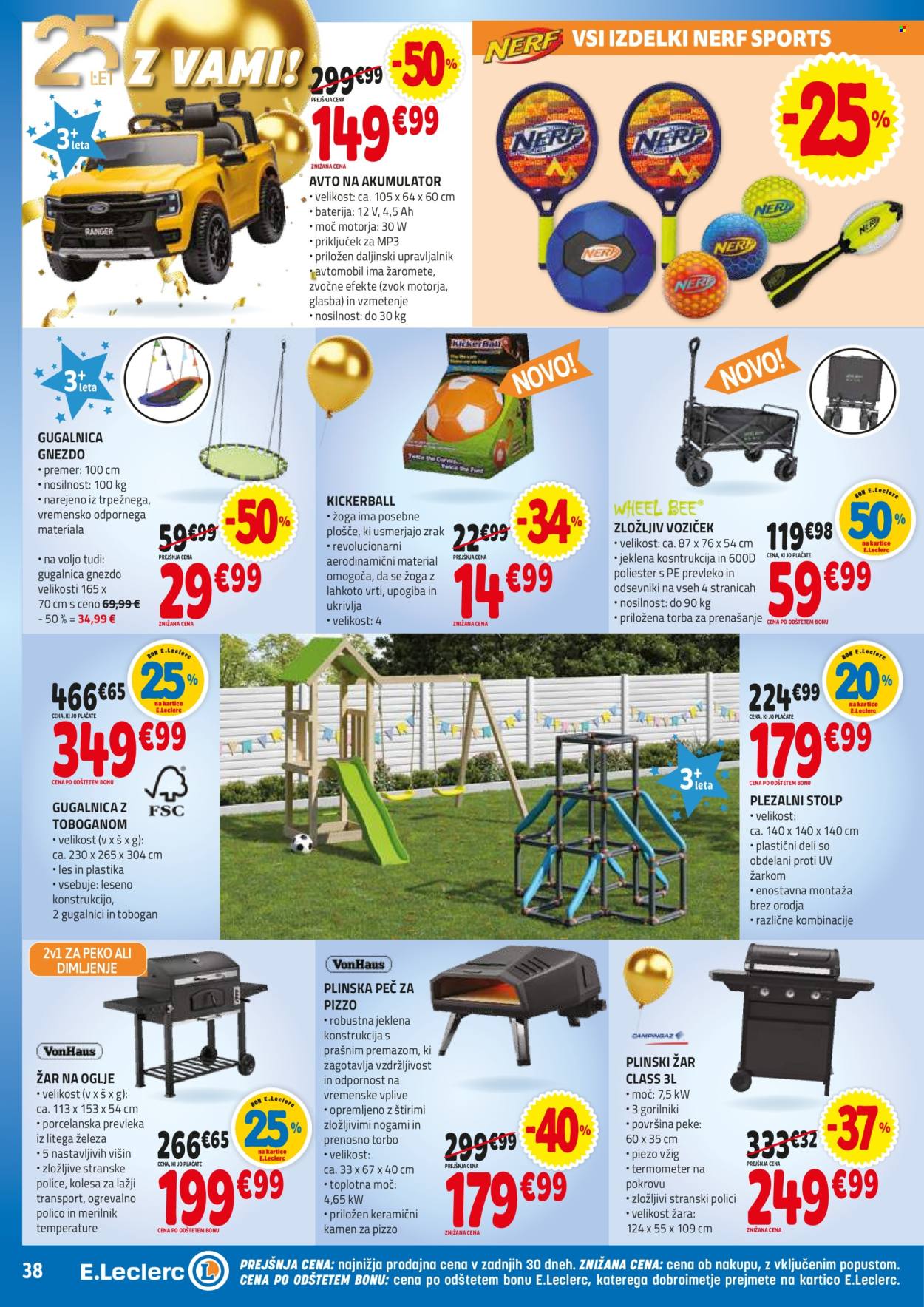 E.Leclerc katalog - 4.6.2025 - 14.6.2025. Stran 38