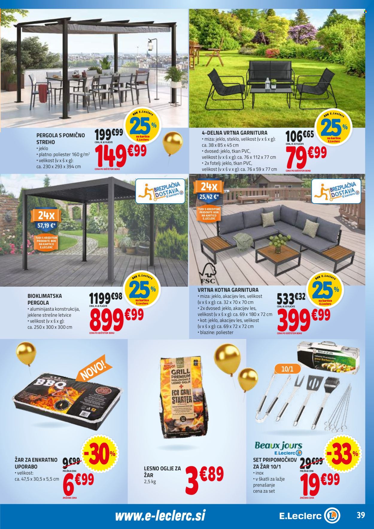 E.Leclerc katalog - 4.6.2025 - 14.6.2025. Stran 39