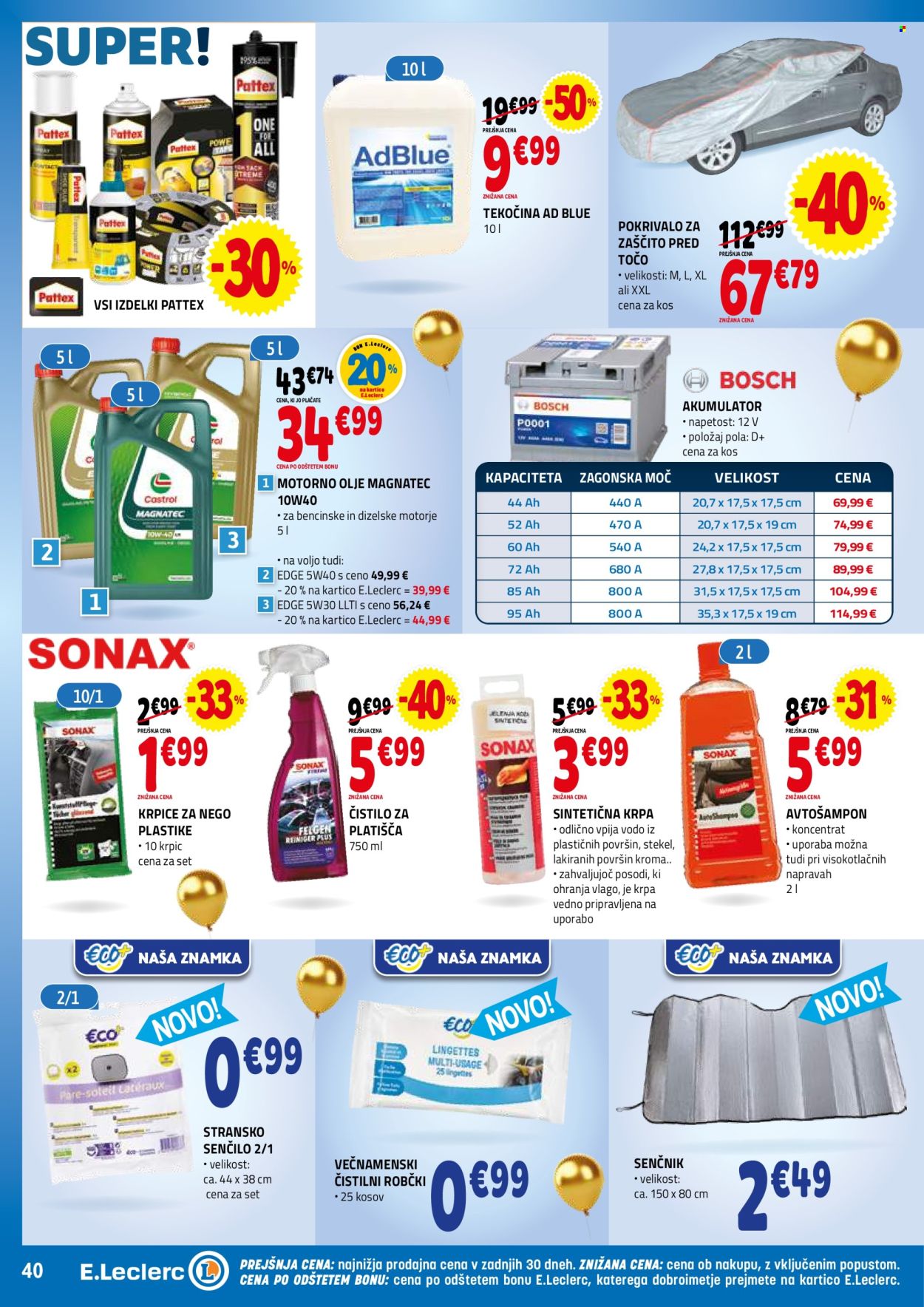 E.Leclerc katalog - 4.6.2025 - 14.6.2025. Stran 40