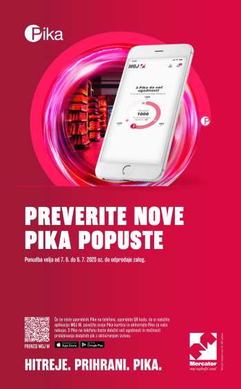 Mercator katalog - 7.6.2025 - 6.7.2025.
