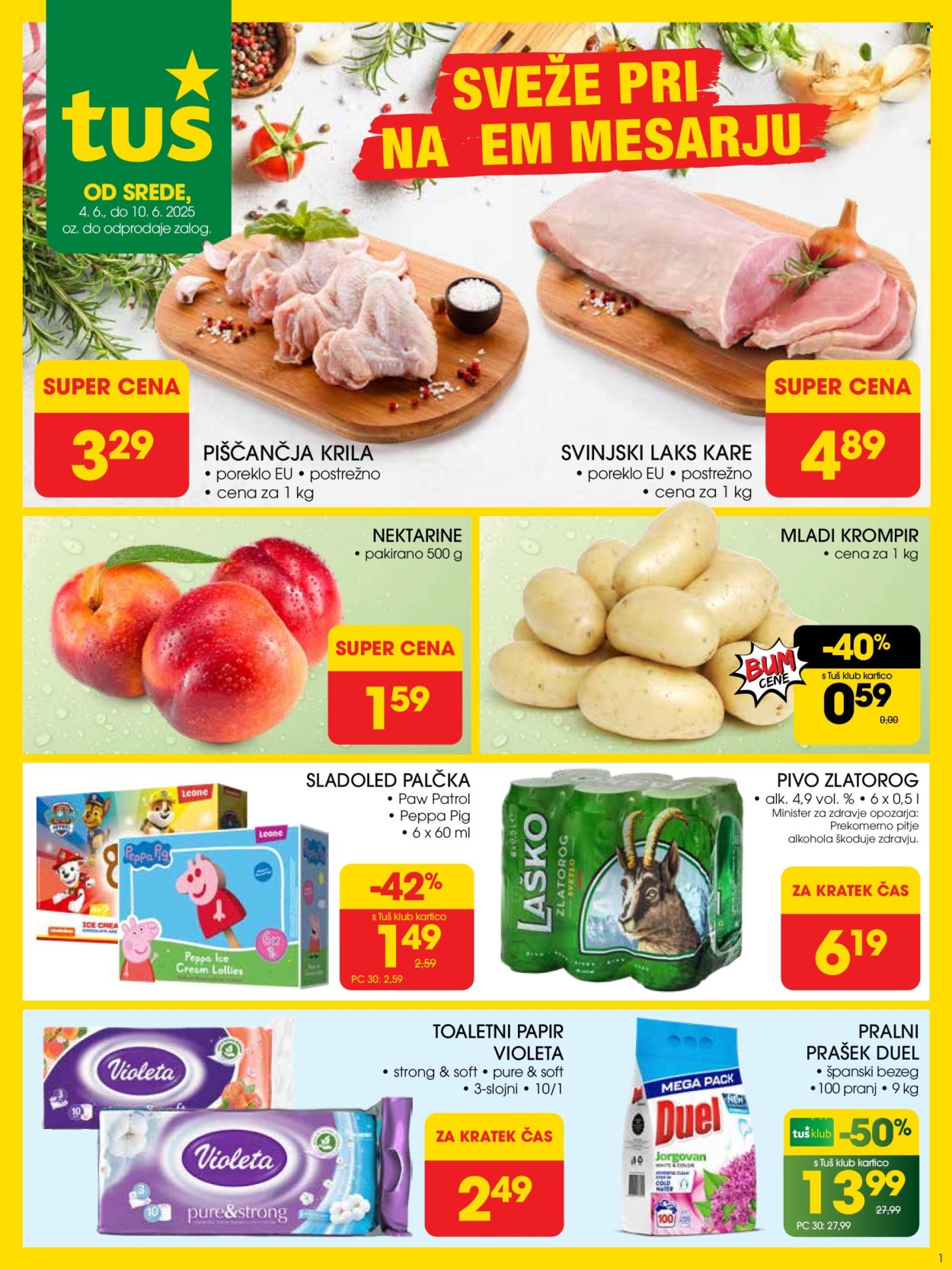 Tuš katalog - 4.6.2025 - 10.6.2025. Stran 1