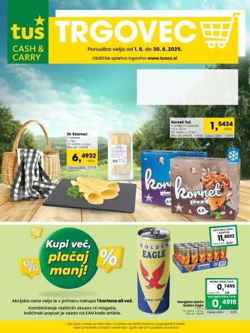 Tuš Cash & Carry katalog - 1.6.2025 - 30.6.2025.