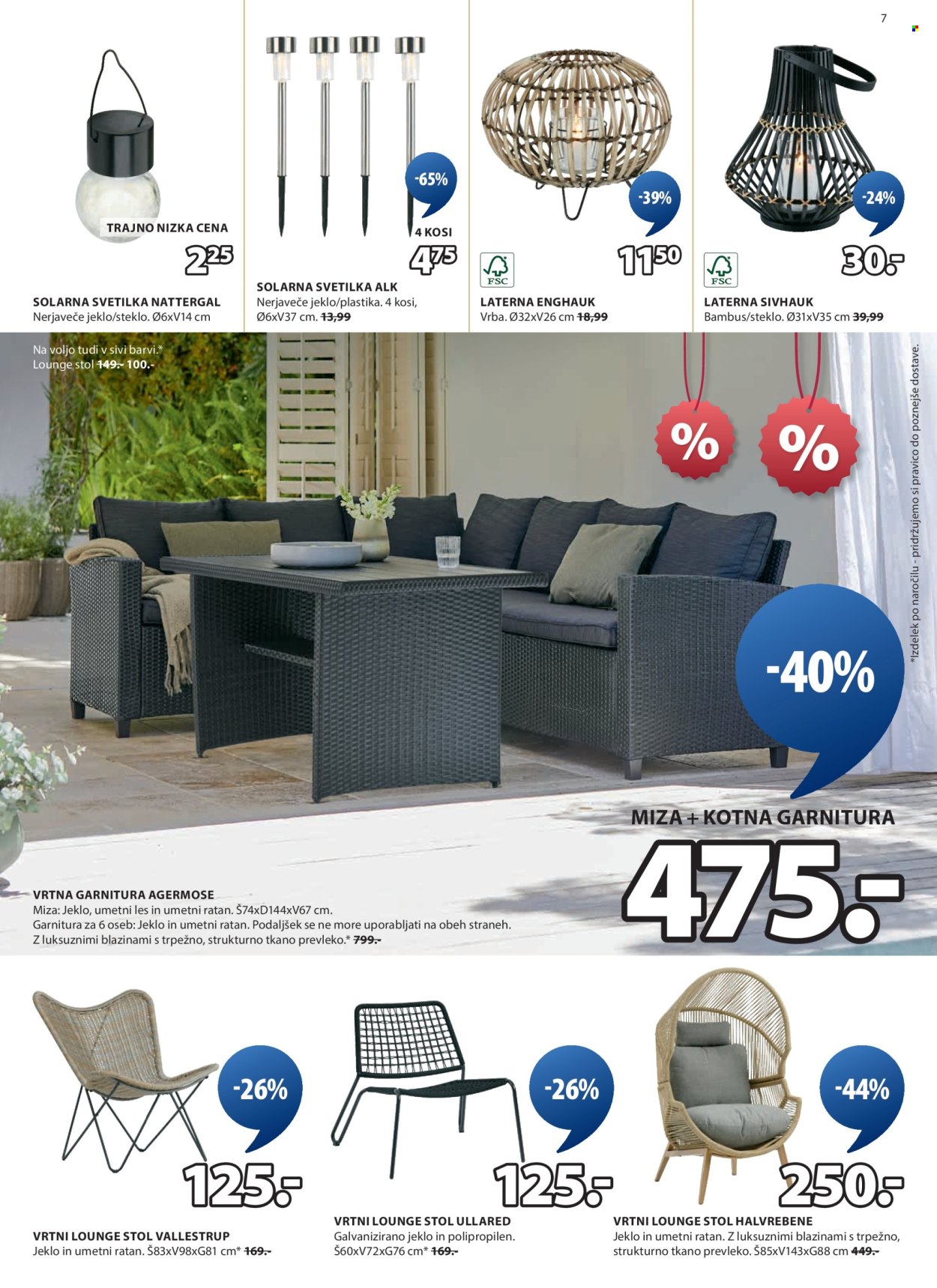 JYSK katalog - 4.6.2025 - 22.6.2025. Stran 7
