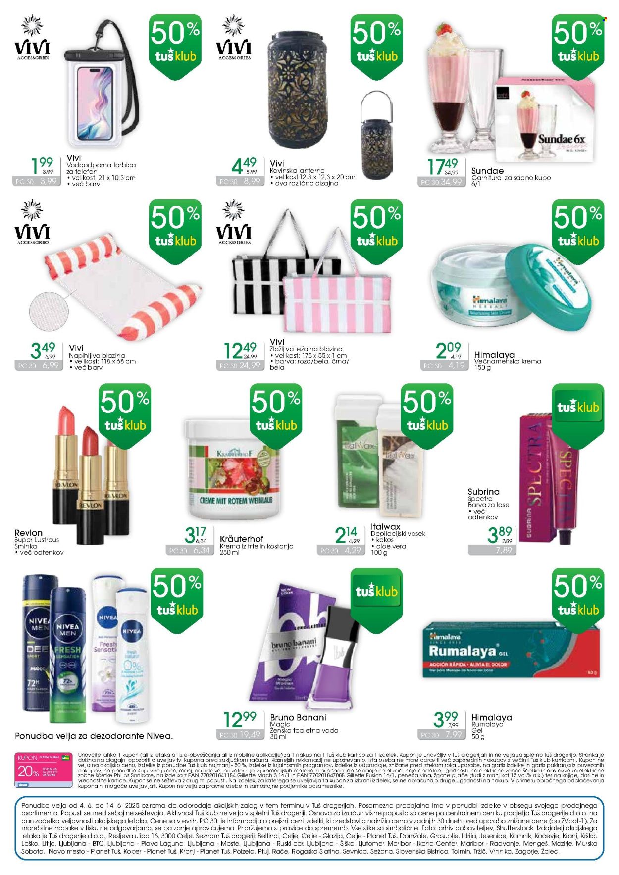 Tuš Drogeria katalog - 4.6.2025 - 14.6.2025. Stran 4