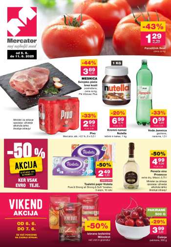 Mercator katalog - 5.6.2025 - 11.6.2025.
