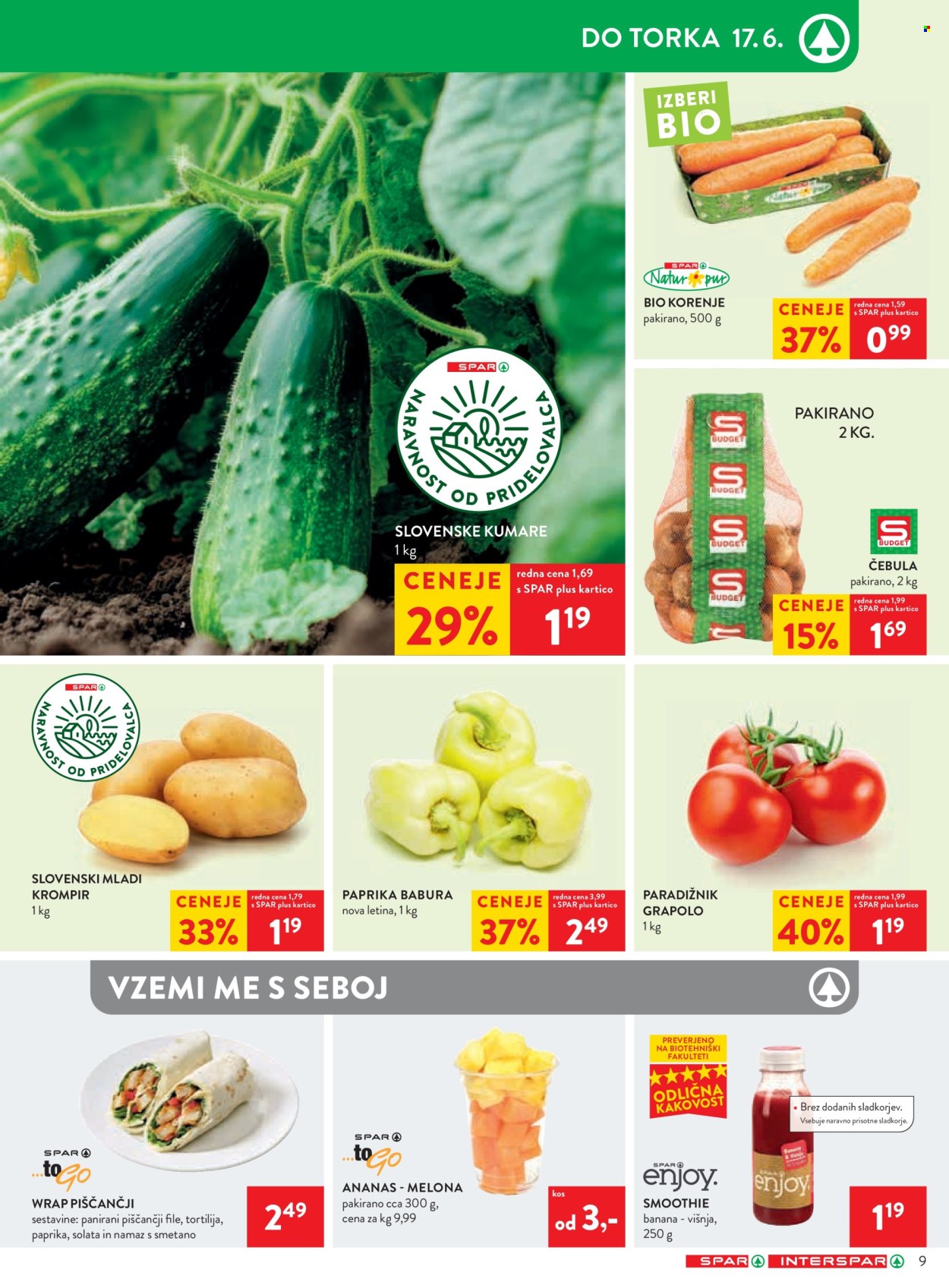 SPAR katalog - 11.6.2025 - 25.6.2025. Stran 9