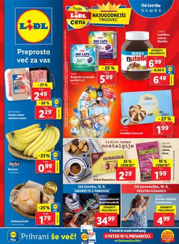 Lidl katalog - 12.6.2025 - 18.6.2025.