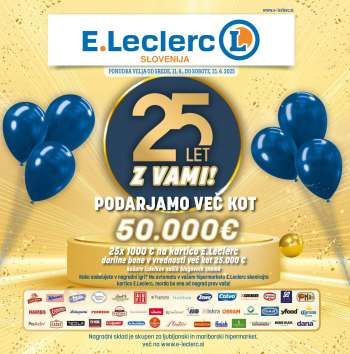 E.Leclerc katalog - 11.6.2025 - 21.6.2025.