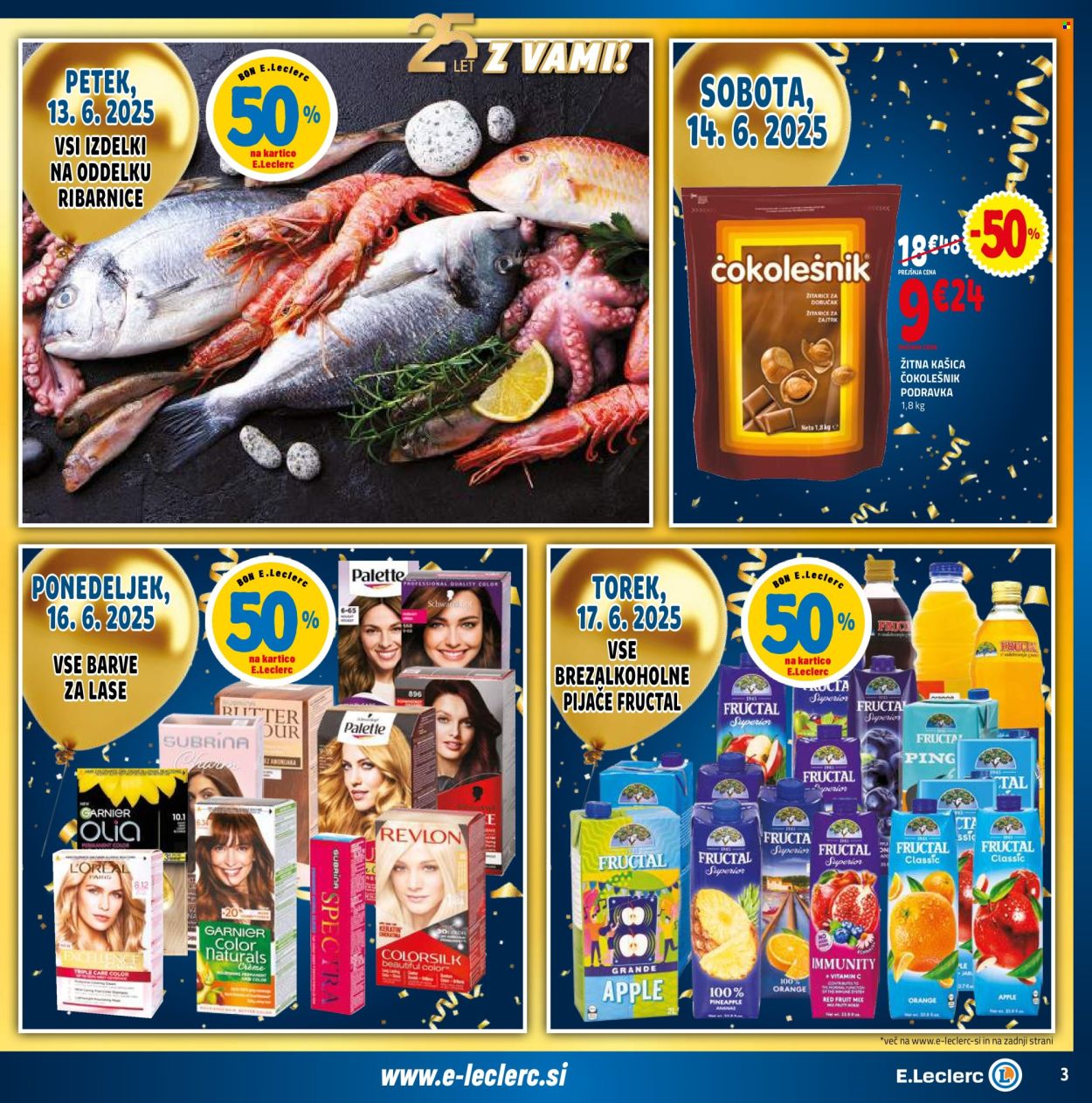 E.Leclerc katalog - 11.6.2025 - 21.6.2025. Stran 3