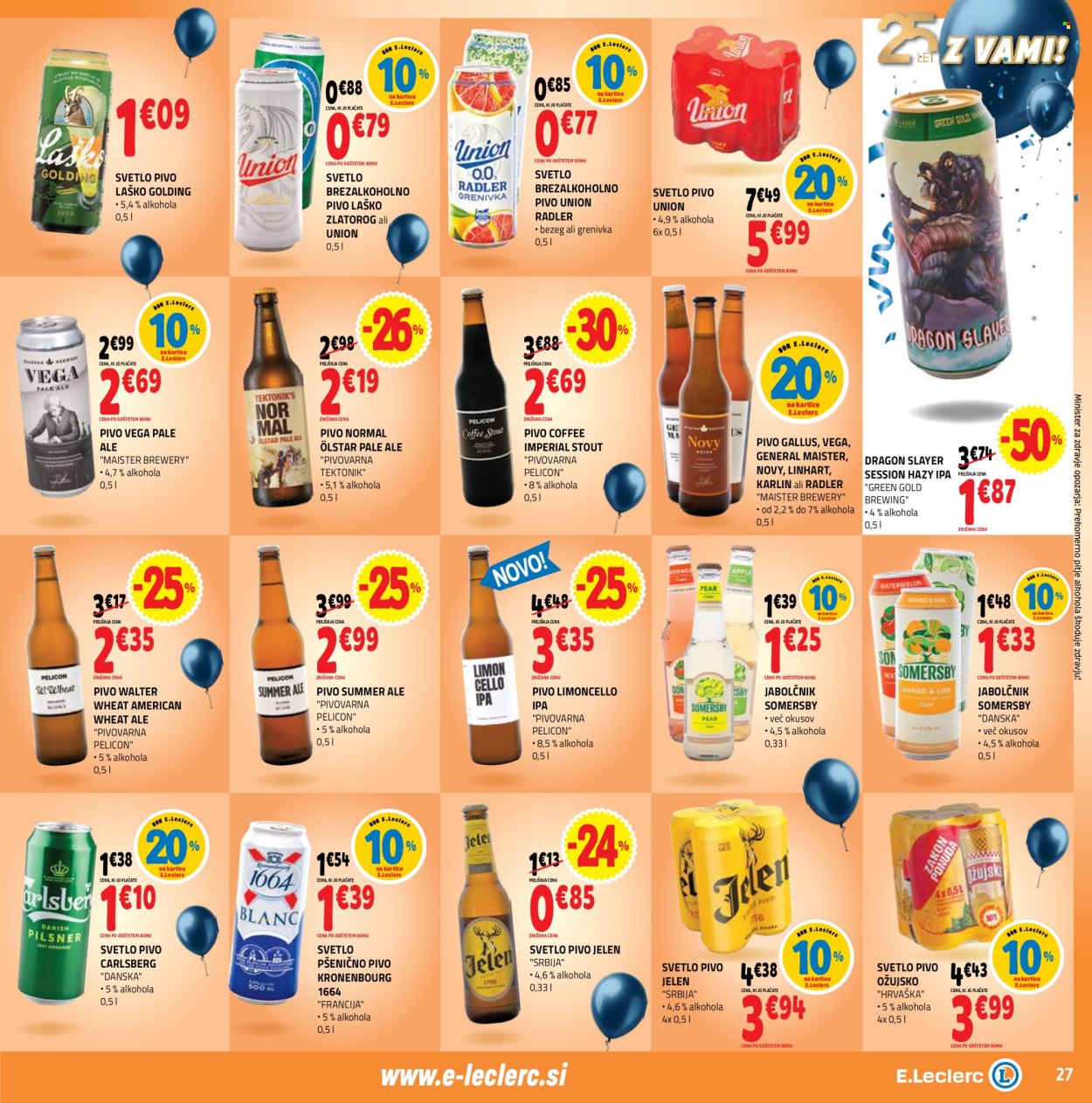 E.Leclerc katalog - 11.6.2025 - 21.6.2025. Stran 27
