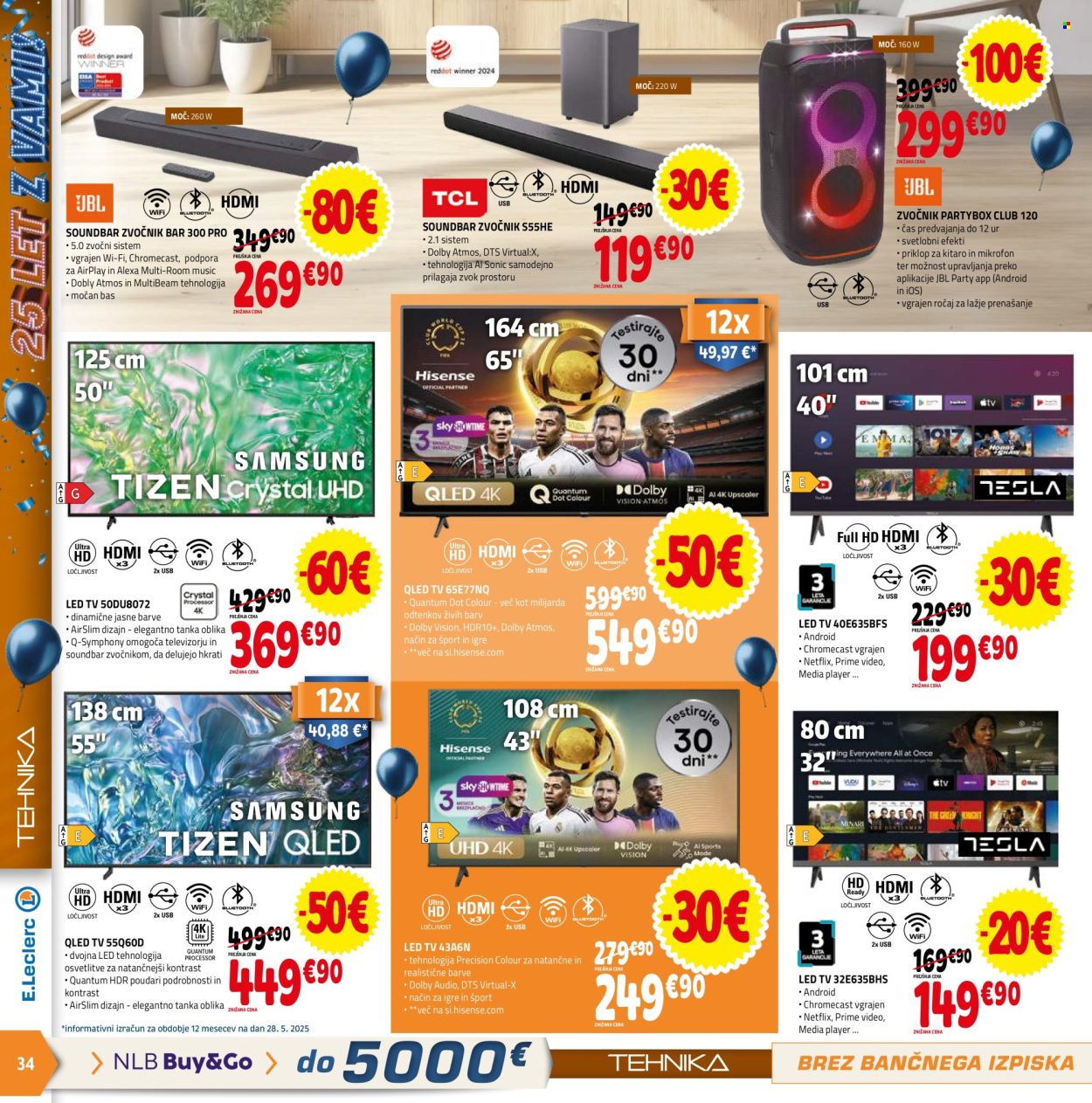 E.Leclerc katalog - 11.6.2025 - 21.6.2025. Stran 34