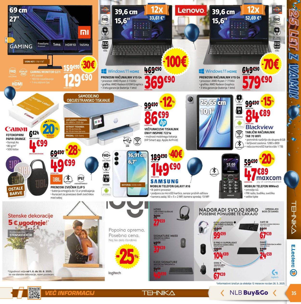 E.Leclerc katalog - 11.6.2025 - 21.6.2025. Stran 35