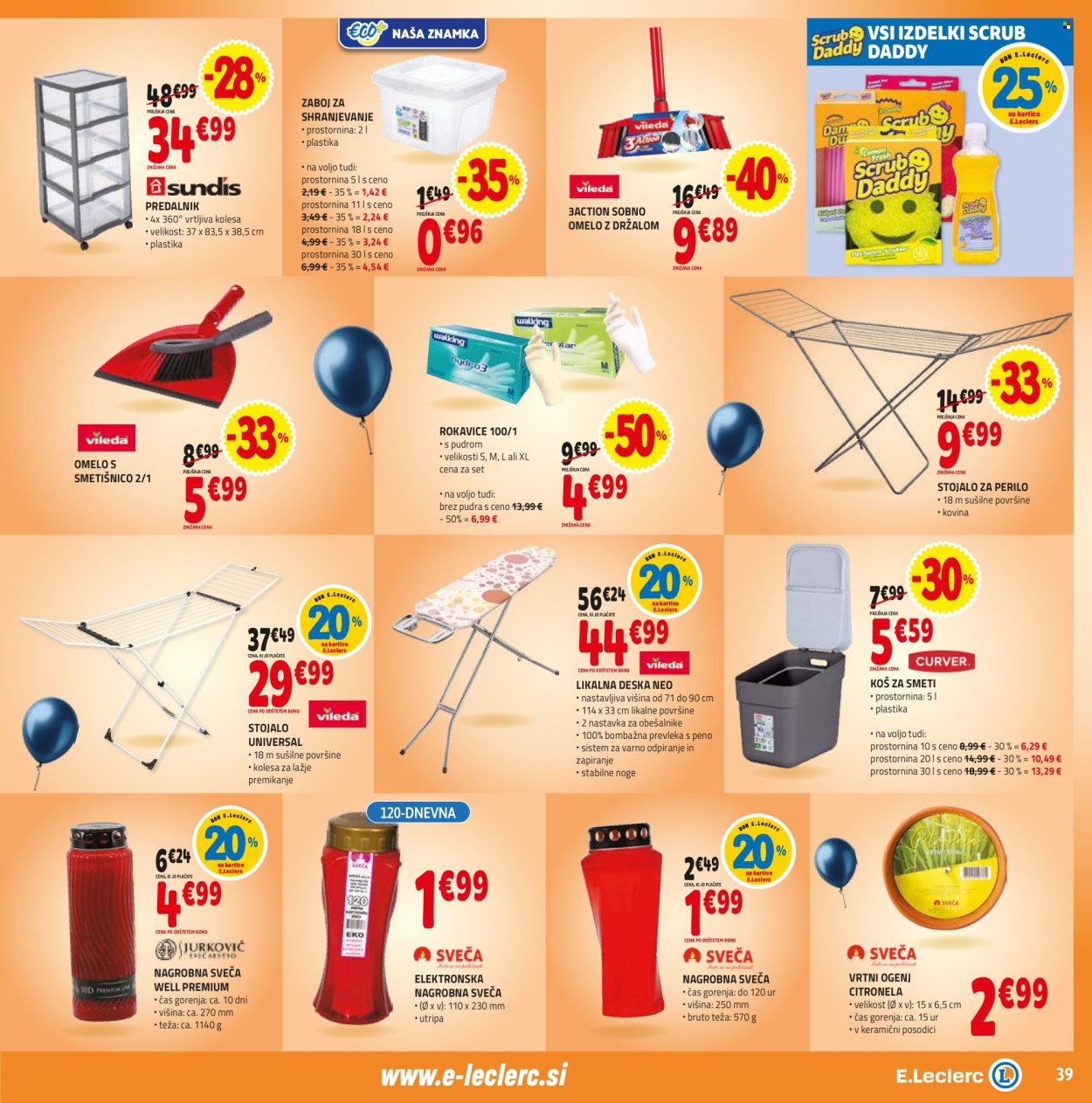 E.Leclerc katalog - 11.6.2025 - 21.6.2025. Stran 39