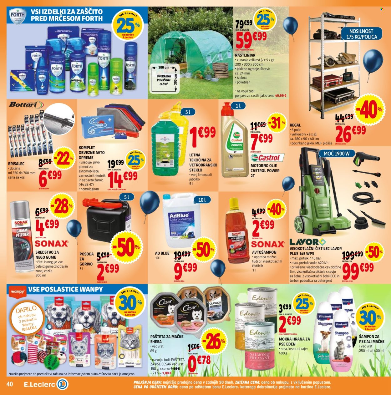 E.Leclerc katalog - 11.6.2025 - 21.6.2025. Stran 40