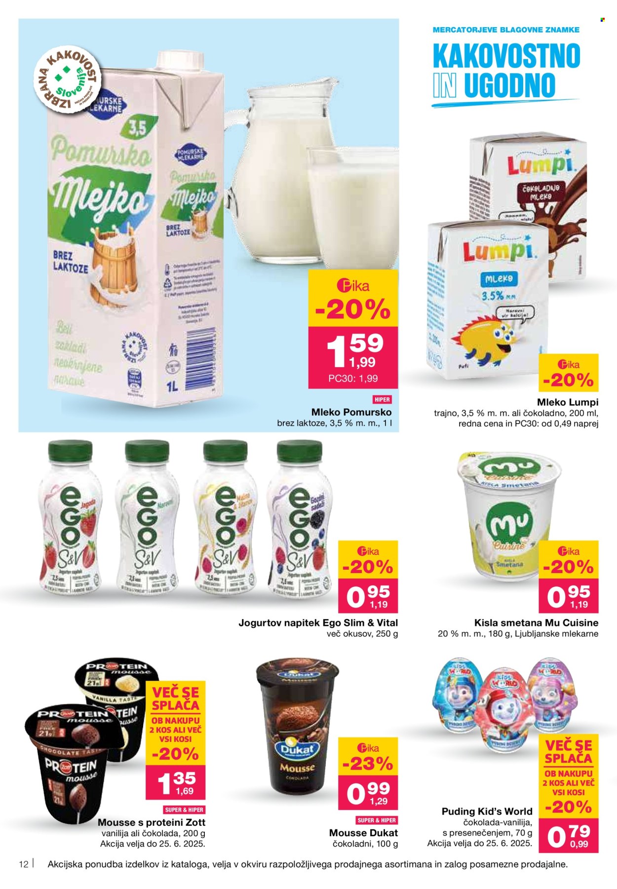 Mercator katalog - 12.6.2025 - 18.6.2025. Stran 12