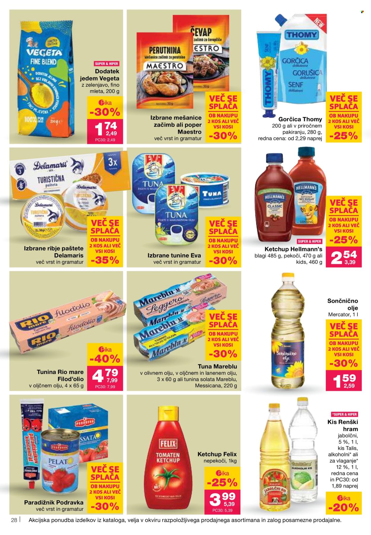 Mercator katalog - 12.6.2025 - 18.6.2025. Stran 28