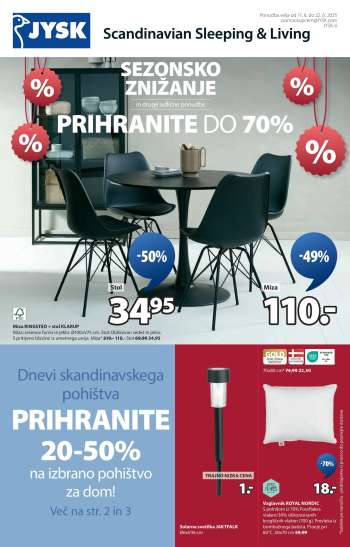 JYSK katalog - 11.6.2025 - 22.6.2025.