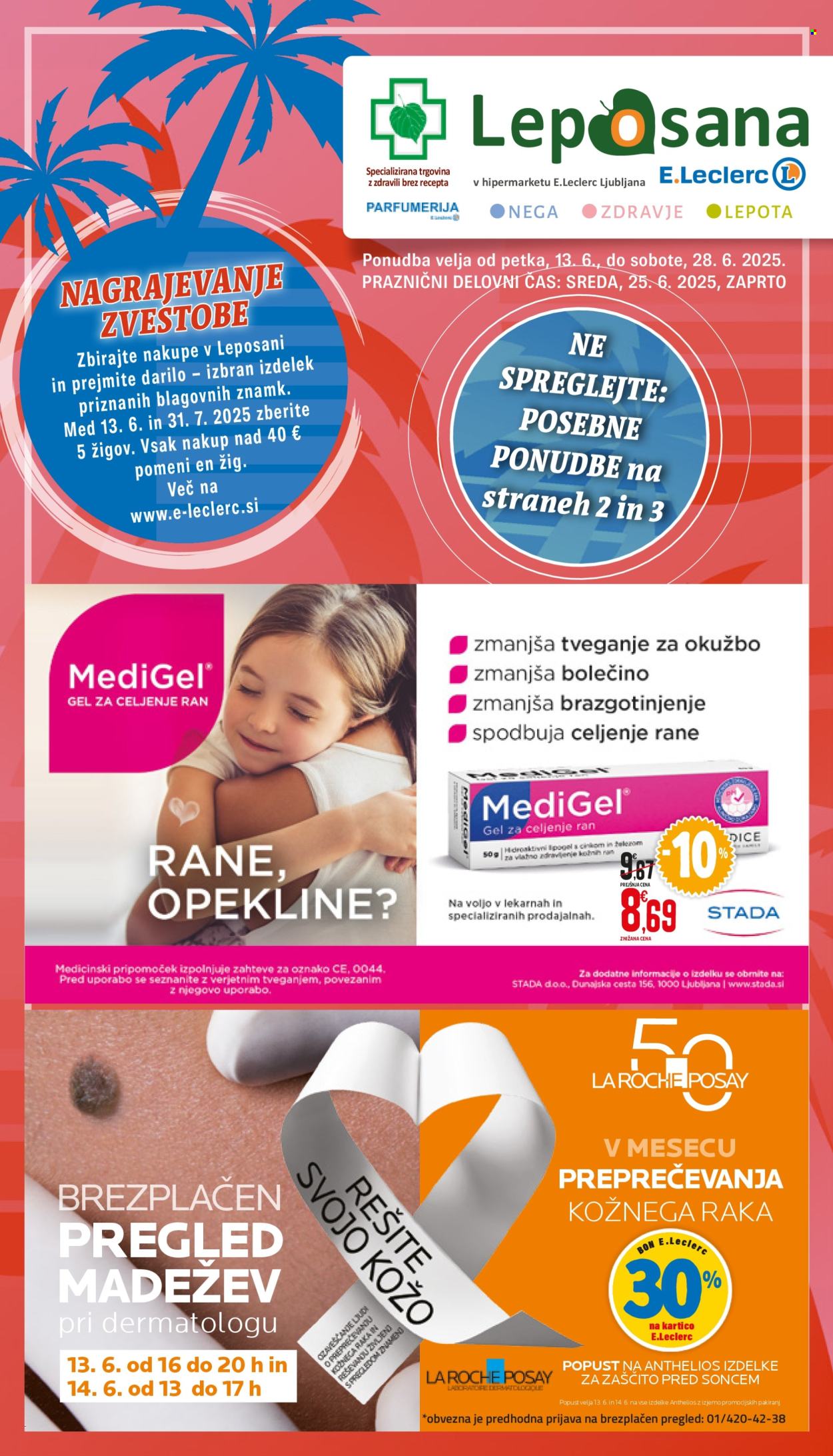 E.Leclerc katalog - 13.6.2025 - 28.6.2025. Stran 1
