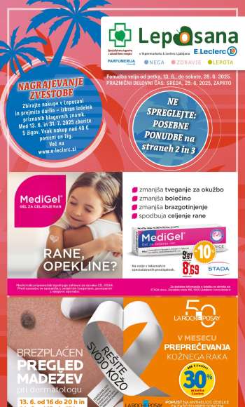 E.Leclerc katalog - 13.6.2025 - 28.6.2025.