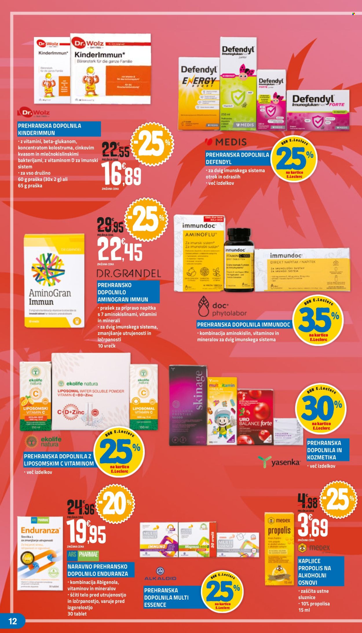 E.Leclerc katalog - 13.6.2025 - 28.6.2025. Stran 12