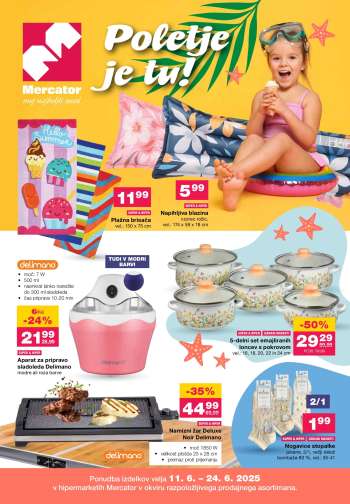 Mercator katalog - 11.6.2025 - 24.6.2025.