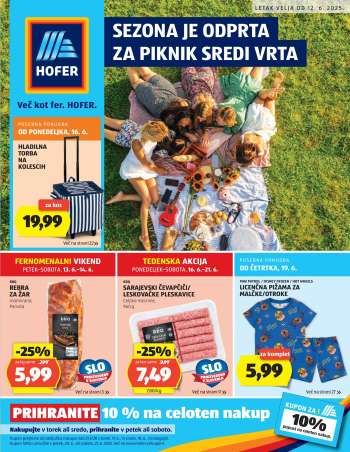 Hofer katalog - 12.6.2025 - 21.6.2025.