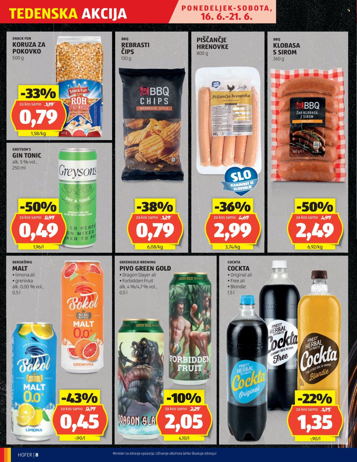 Hofer katalog - 12.6.2025 - 21.6.2025. Stran 8