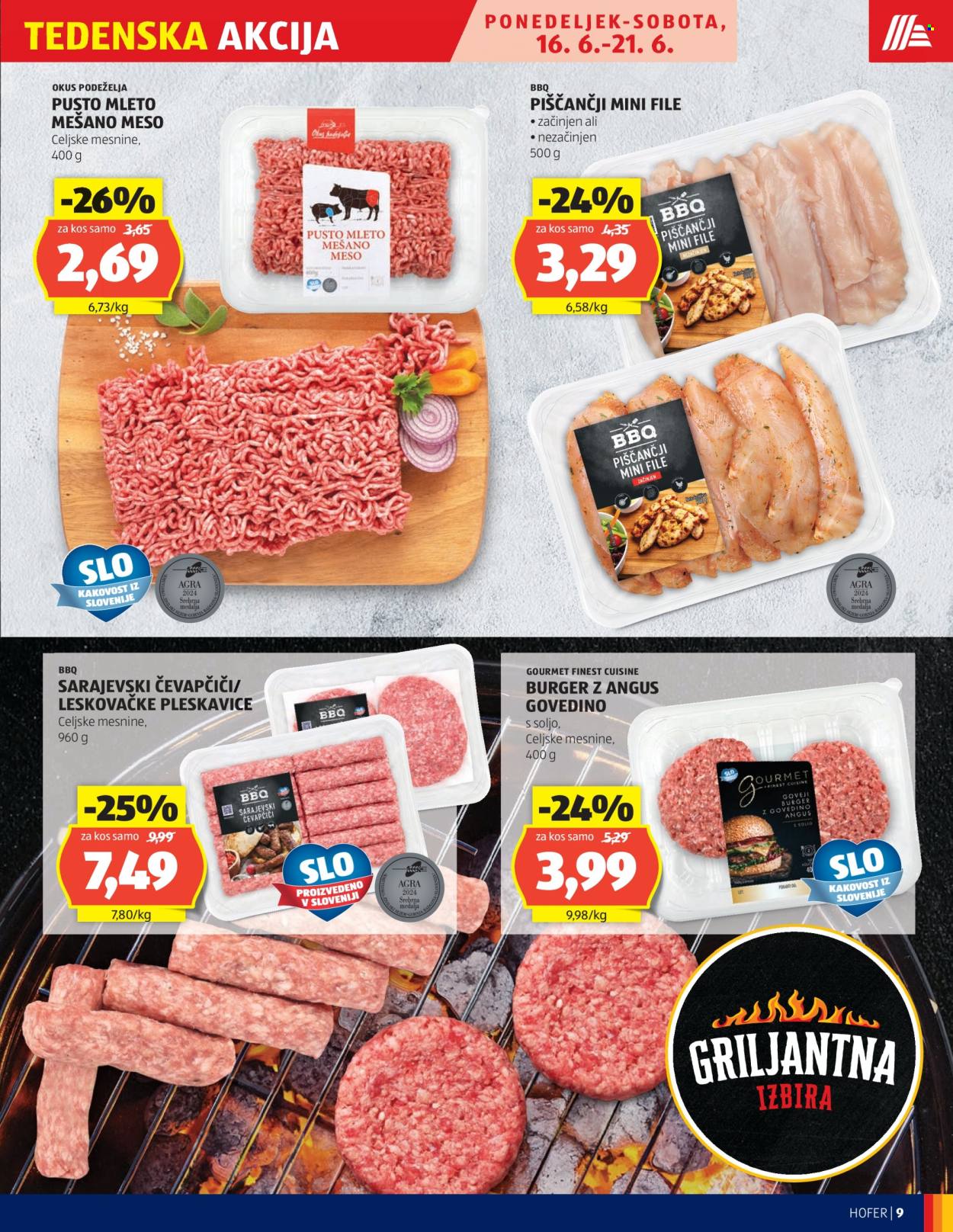 Hofer katalog - 12.6.2025 - 21.6.2025. Stran 9
