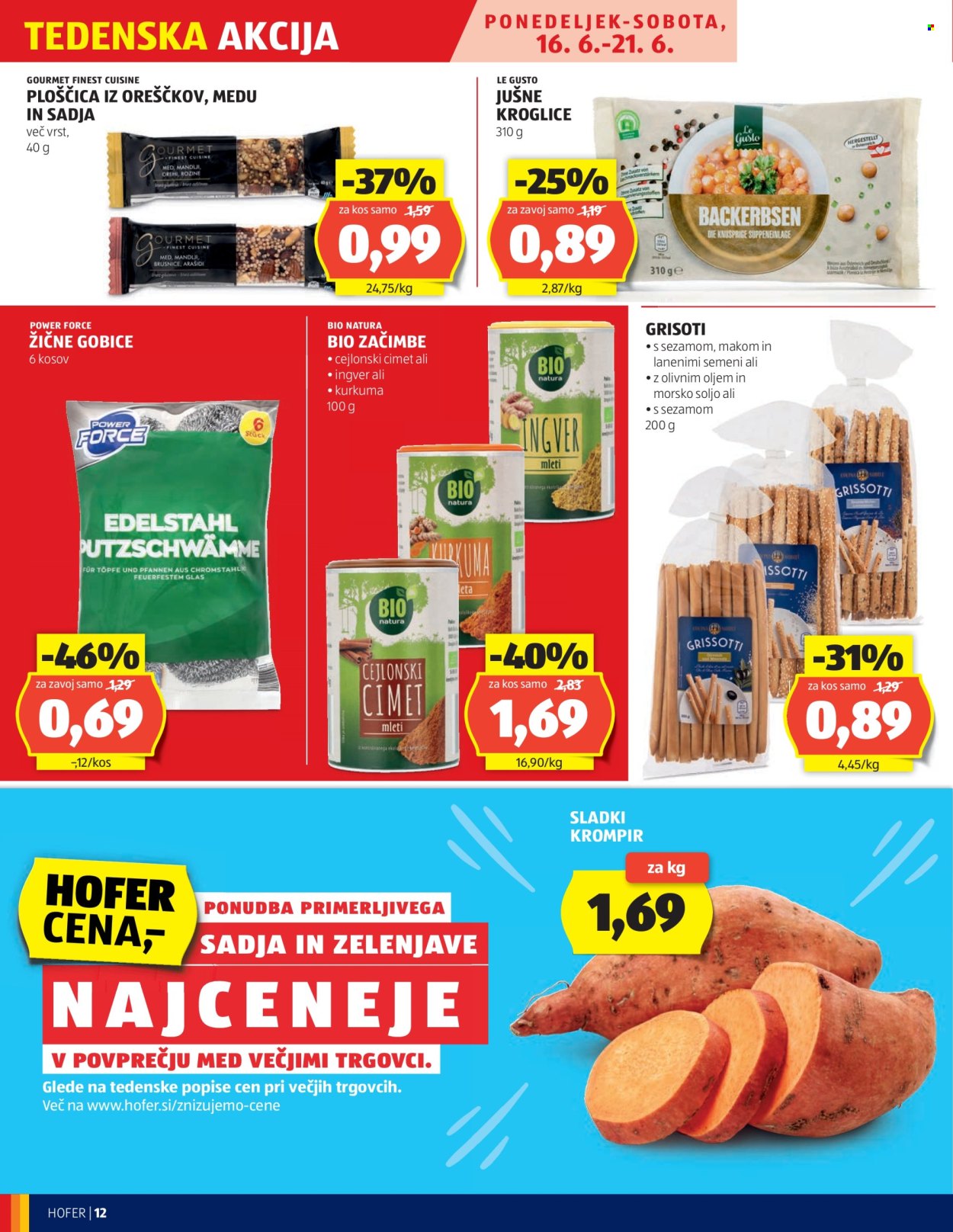 Hofer katalog - 12.6.2025 - 21.6.2025. Stran 12