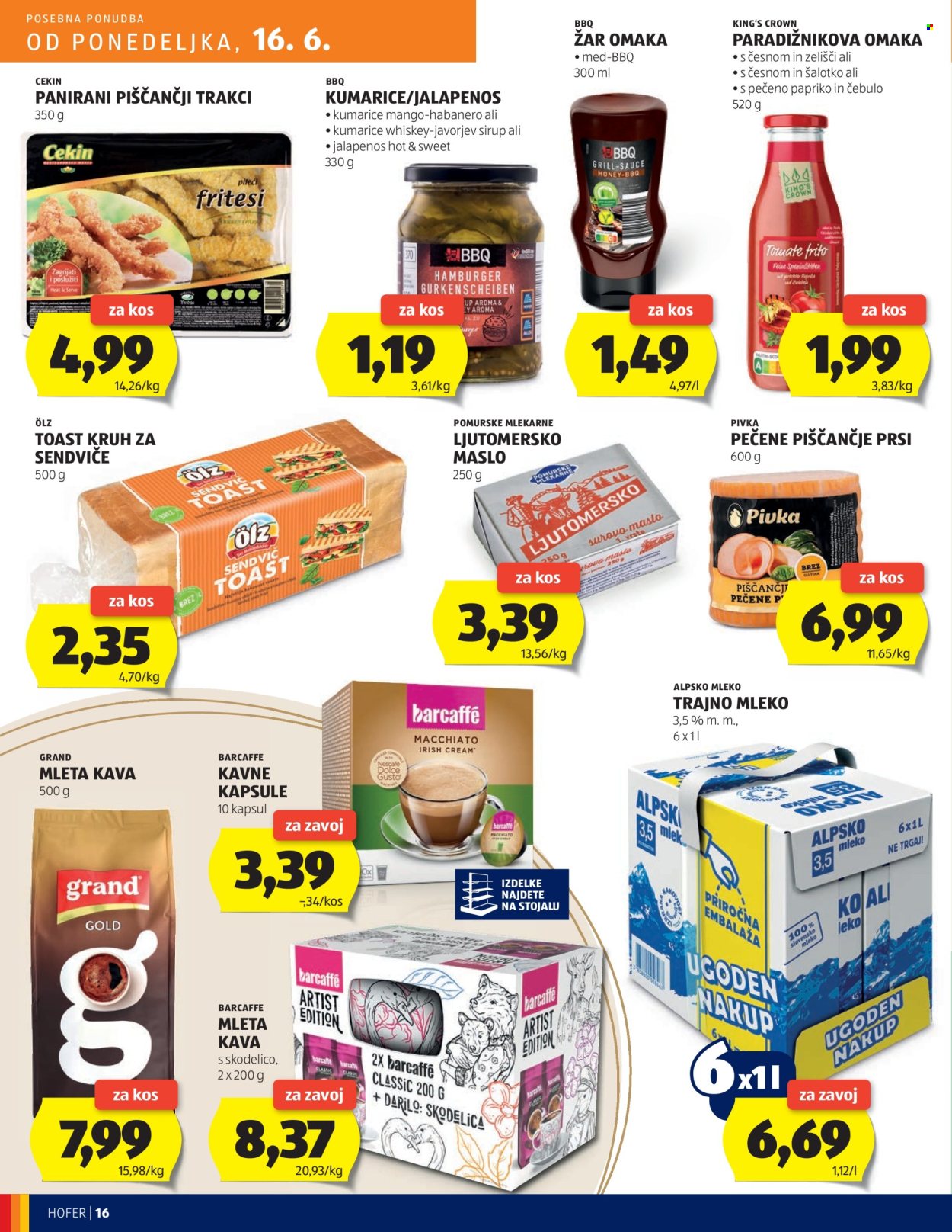 Hofer katalog - 12.6.2025 - 21.6.2025. Stran 16