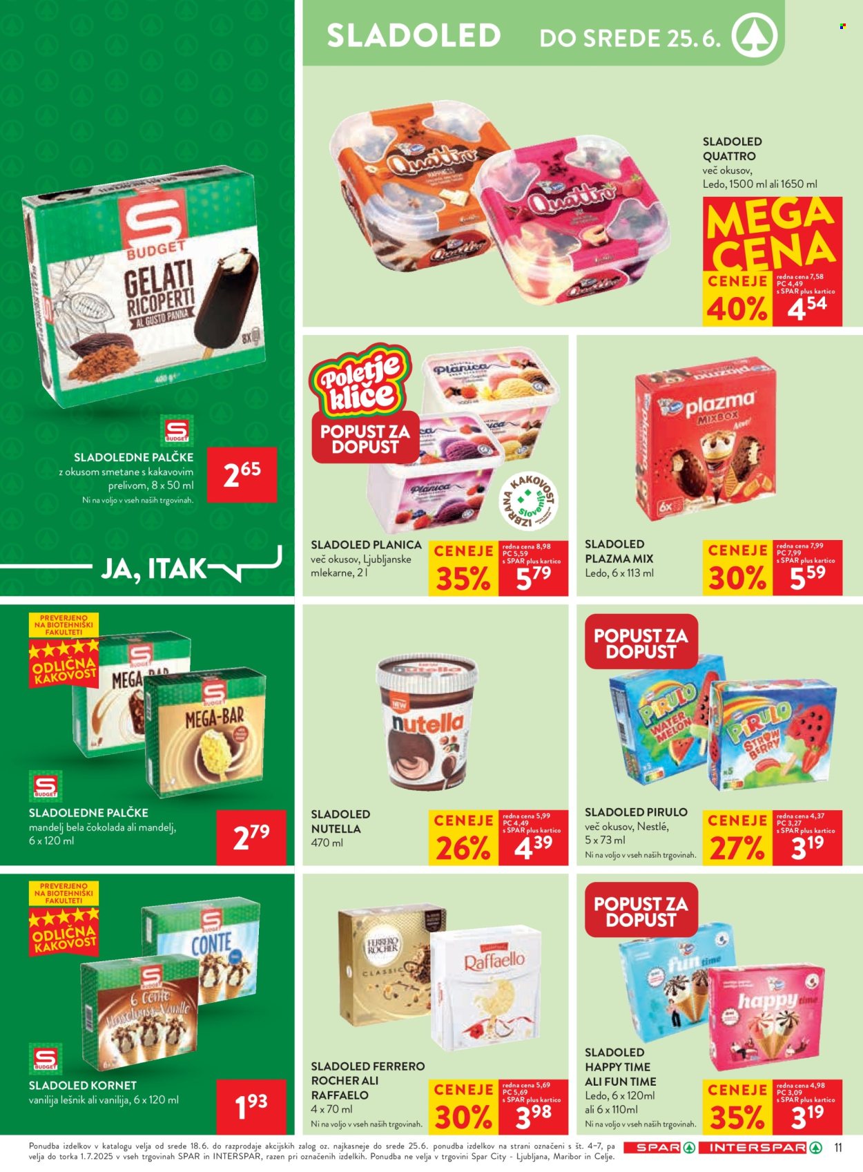 SPAR katalog - 18.6.2025 - 1.7.2025. Stran 11