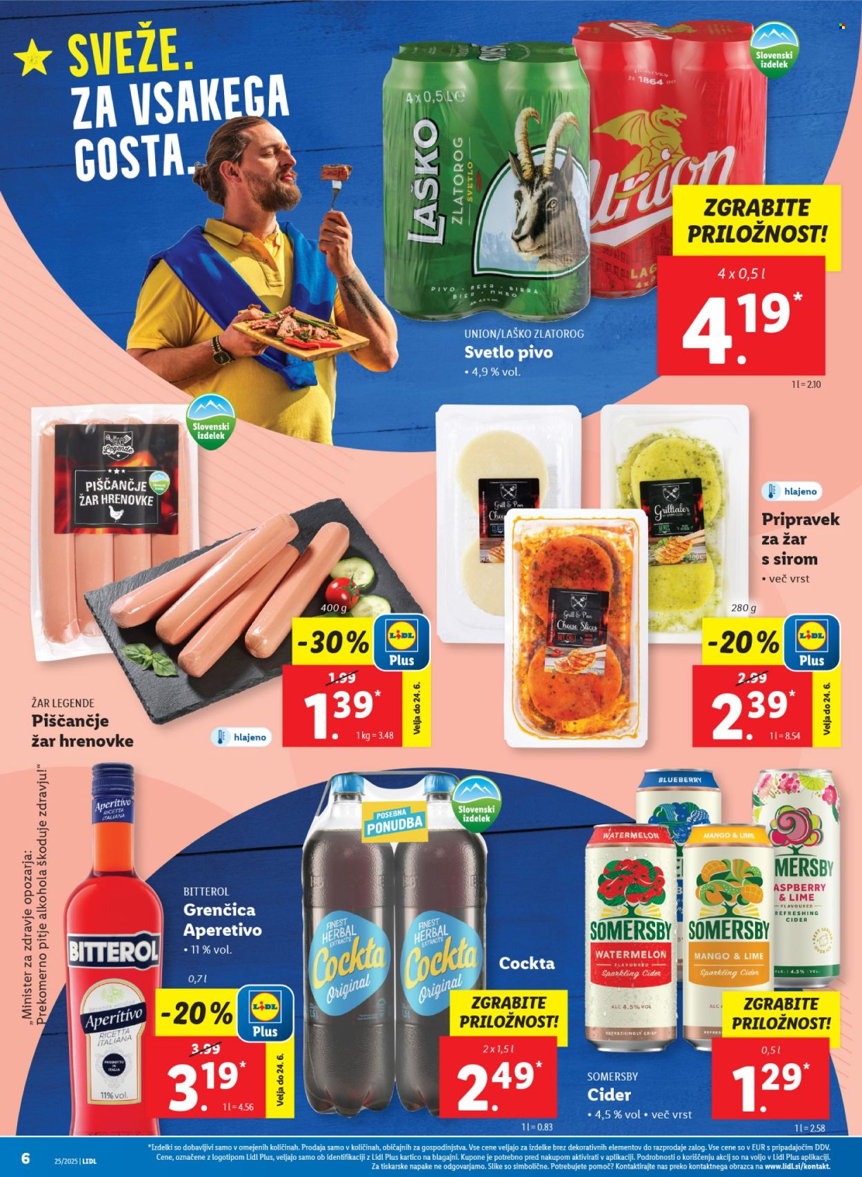 Lidl katalog - 19.6.2025 - 24.6.2025. Stran 6