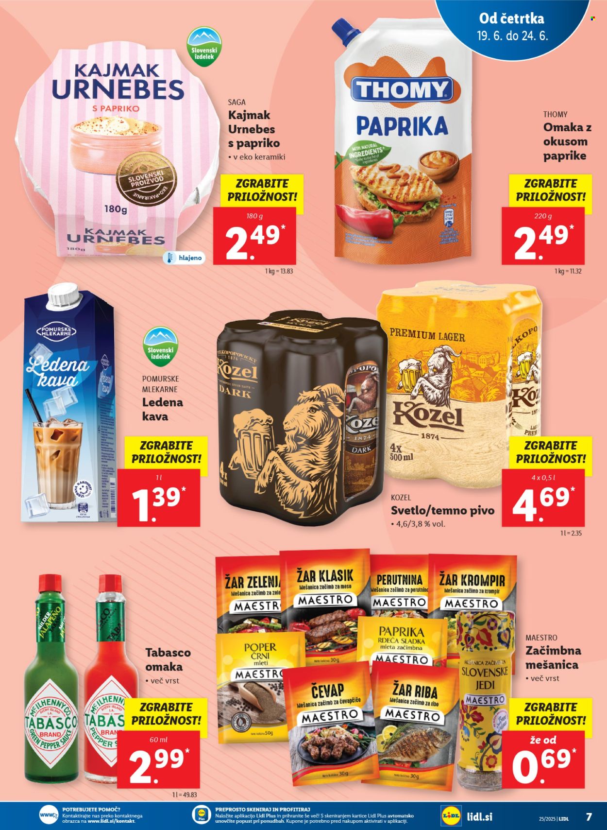 Lidl katalog - 19.6.2025 - 24.6.2025. Stran 7