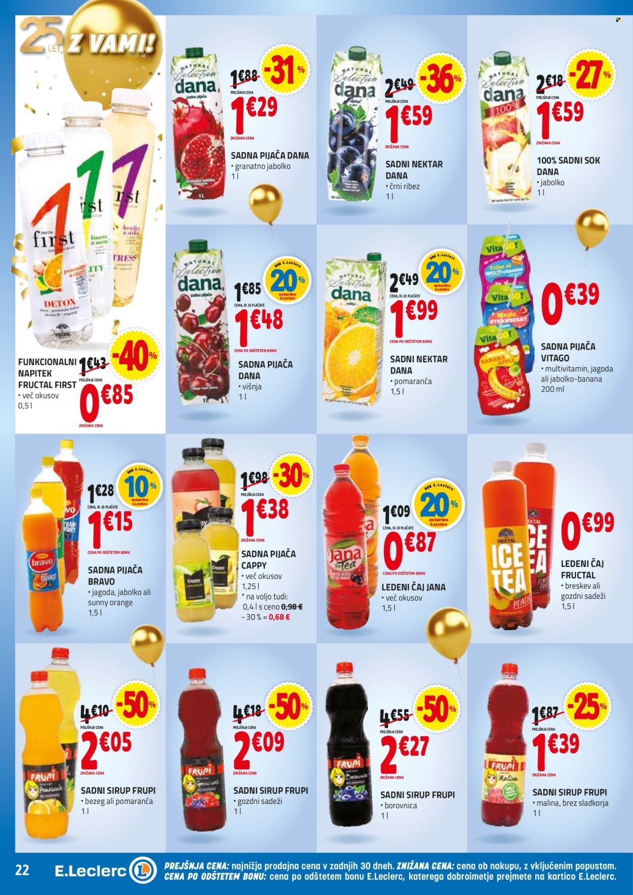 E.Leclerc katalog - 18.6.2025 - 28.6.2025. Stran 22