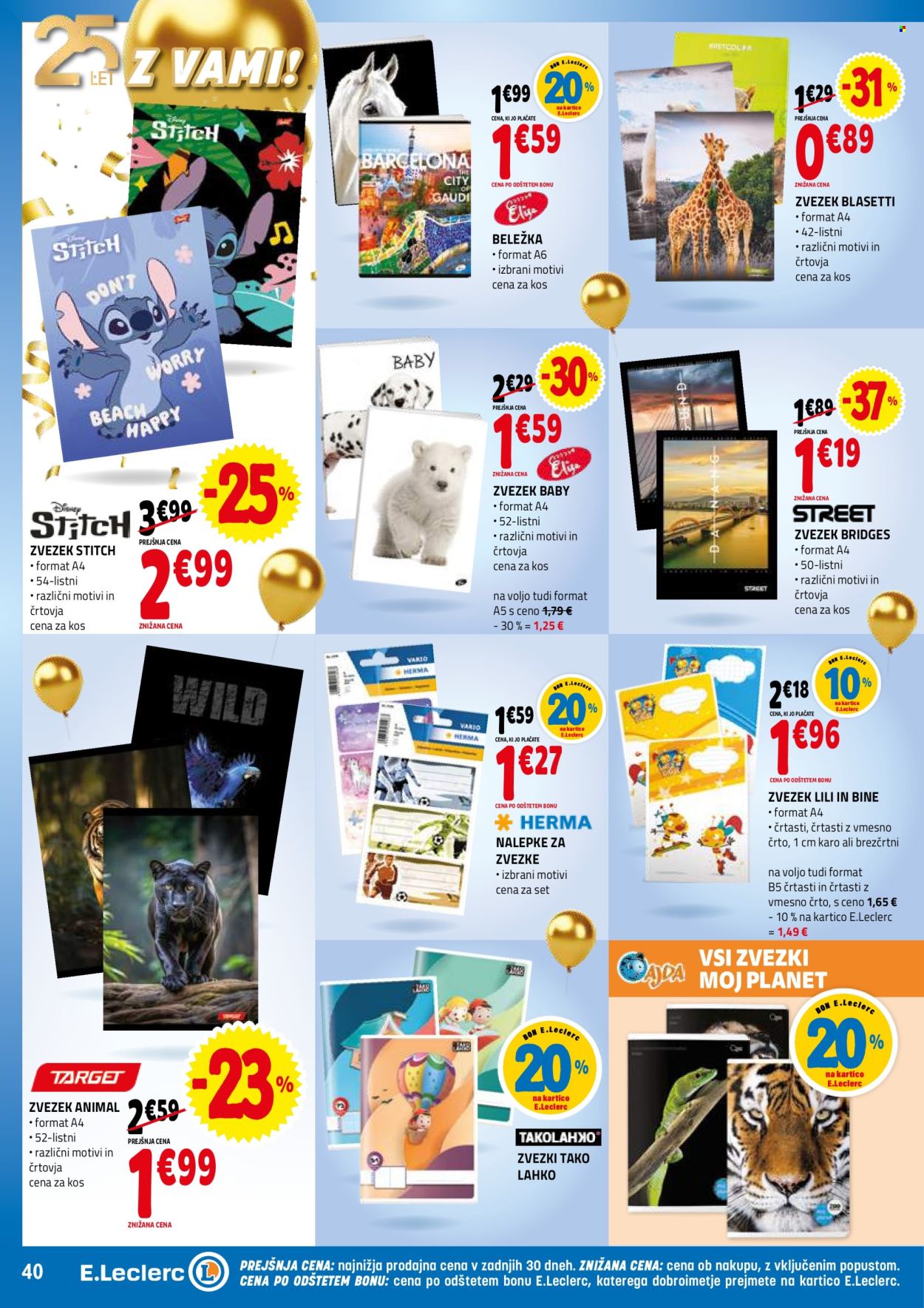 E.Leclerc katalog - 18.6.2025 - 28.6.2025. Stran 40