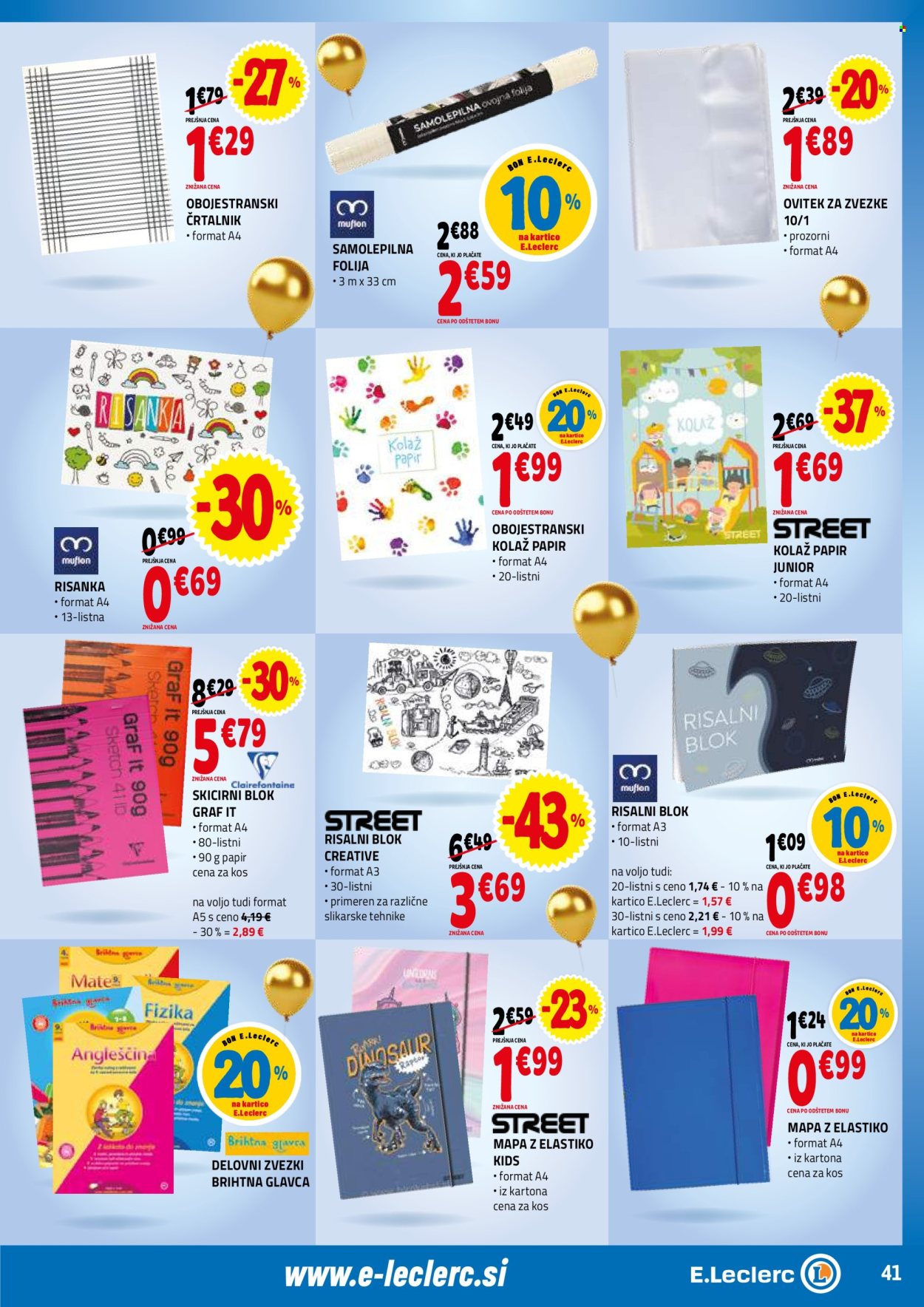 E.Leclerc katalog - 18.6.2025 - 28.6.2025. Stran 41