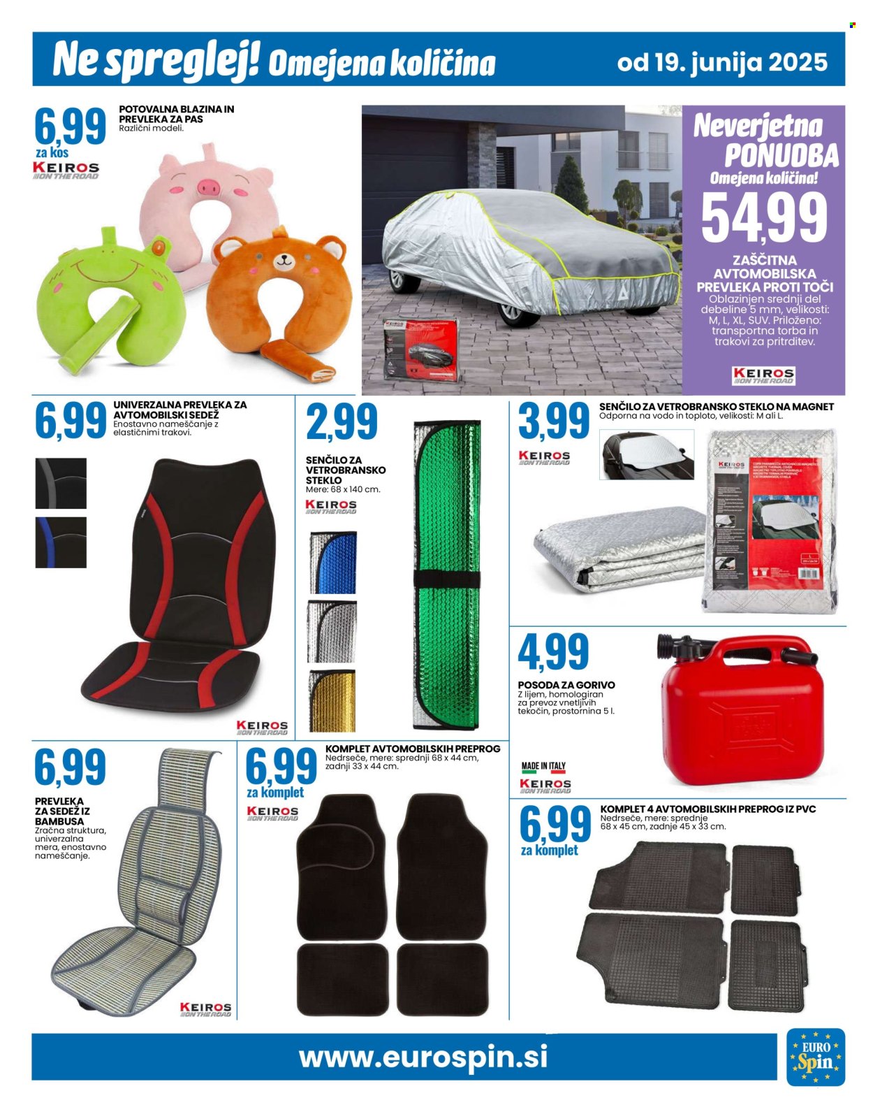 EuroSpin katalog - 19.6.2025 - 24.6.2025. Stran 15