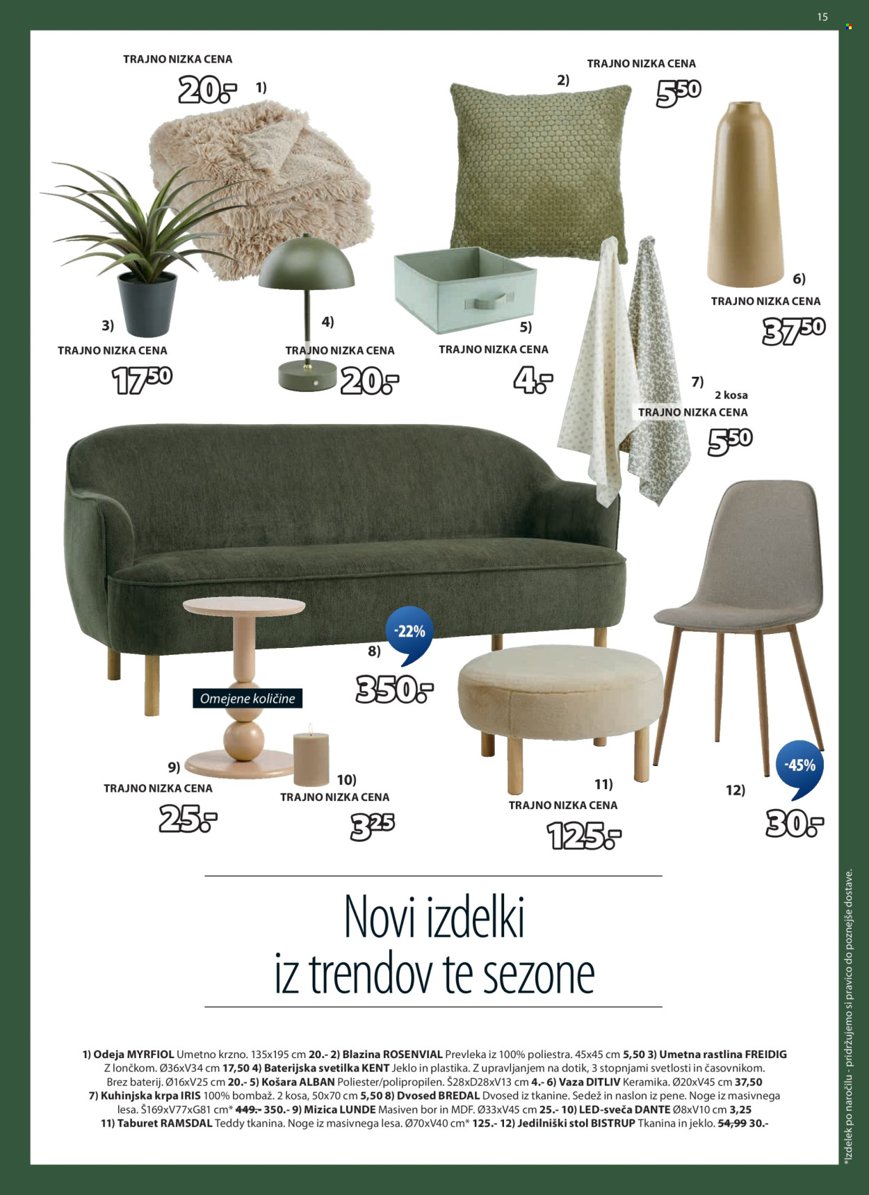JYSK katalog - 18.6.2025 - 22.6.2025. Stran 15