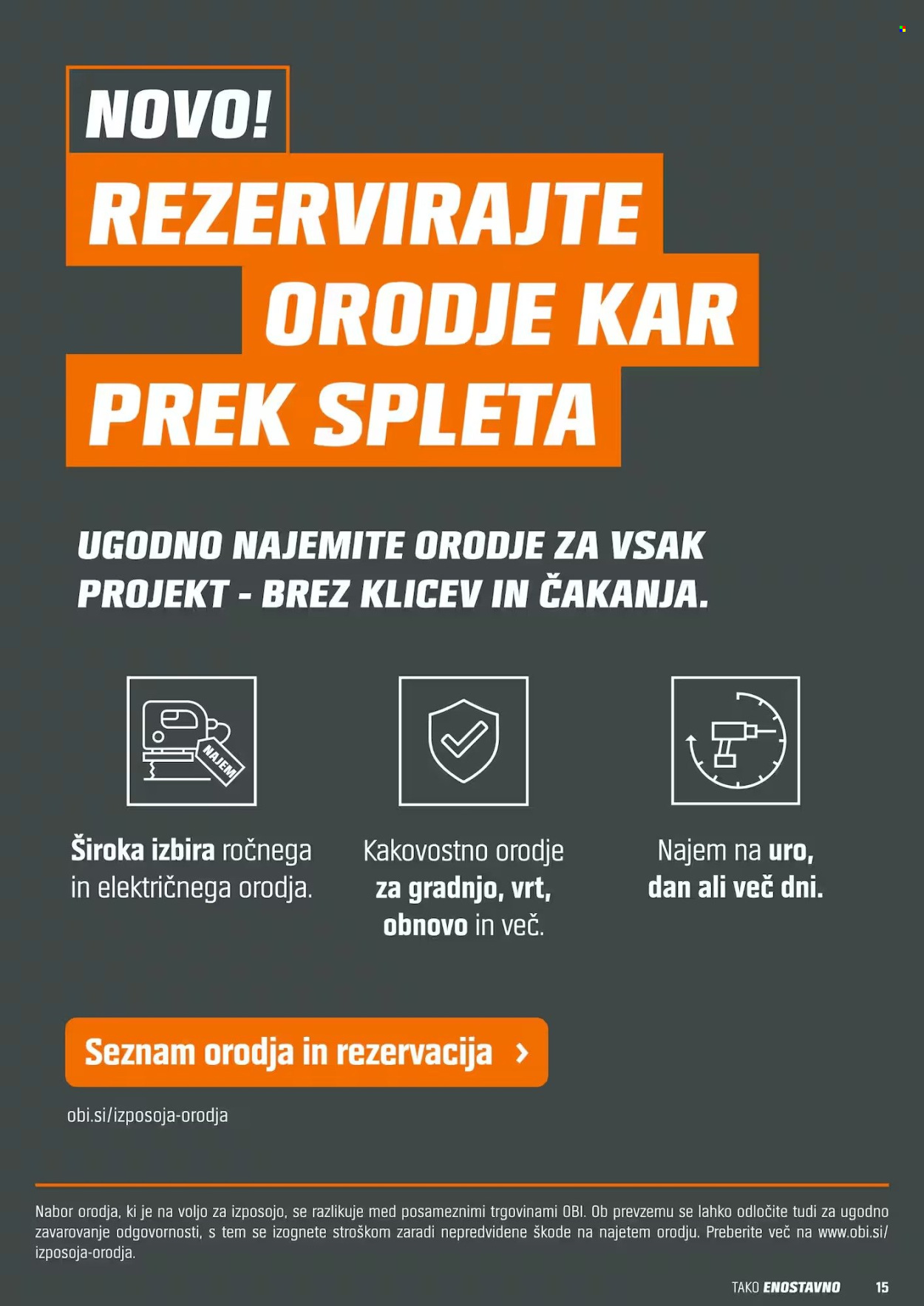 OBI katalog - 1.6.2025 - 30.6.2025. Stran 15