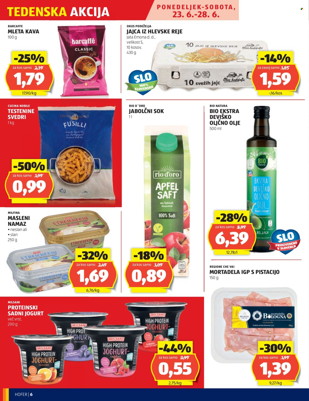 Hofer katalog - 19.6.2025 - 28.6.2025. Stran 6