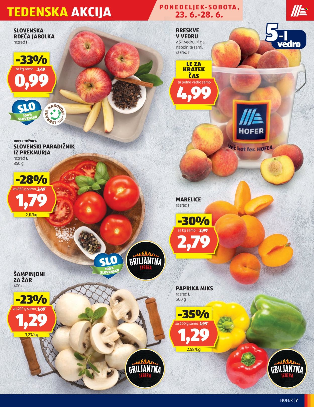 Hofer katalog - 19.6.2025 - 28.6.2025. Stran 7