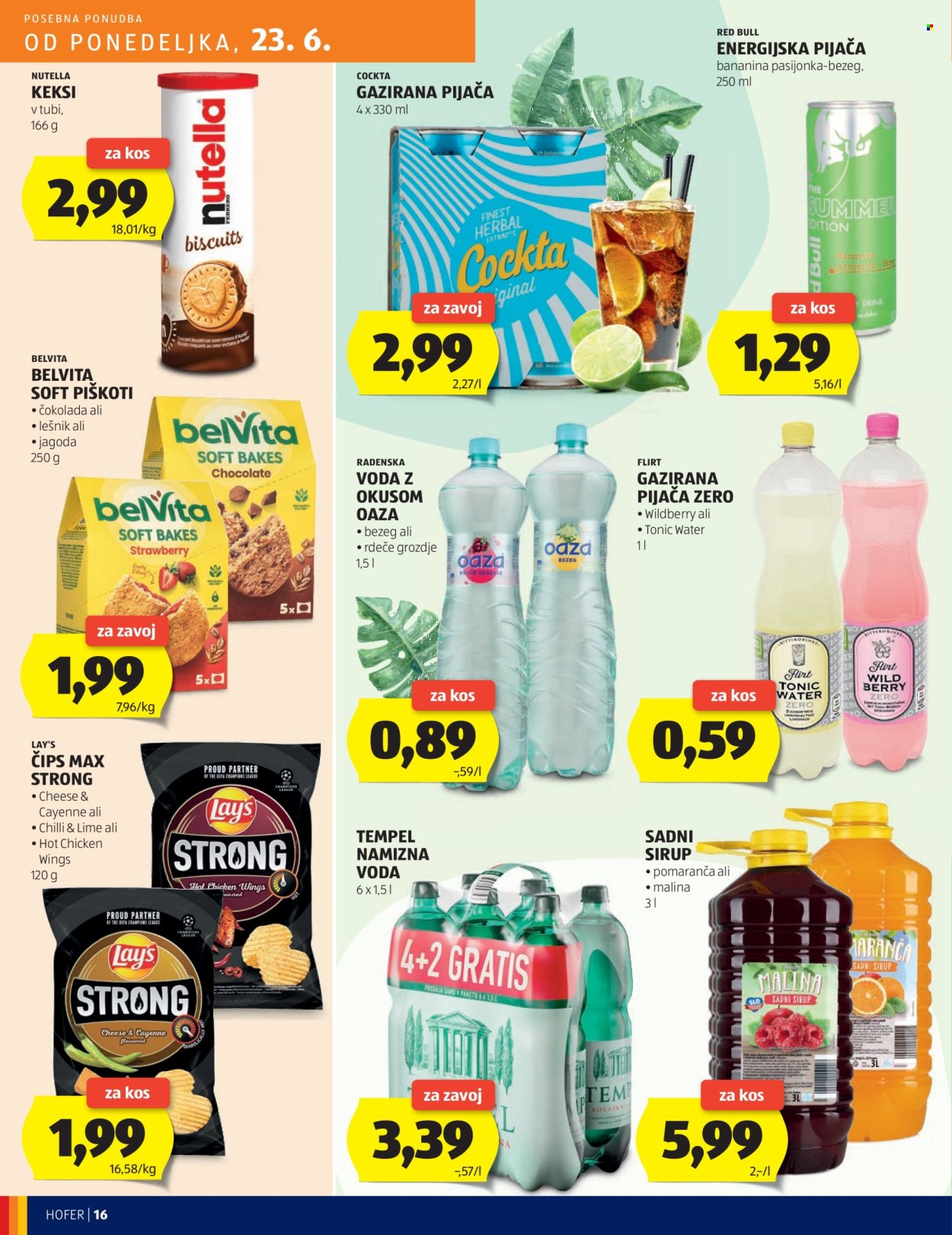 Hofer katalog - 19.6.2025 - 28.6.2025. Stran 16